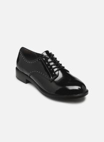 Derbys 23349-45 damen schwarz