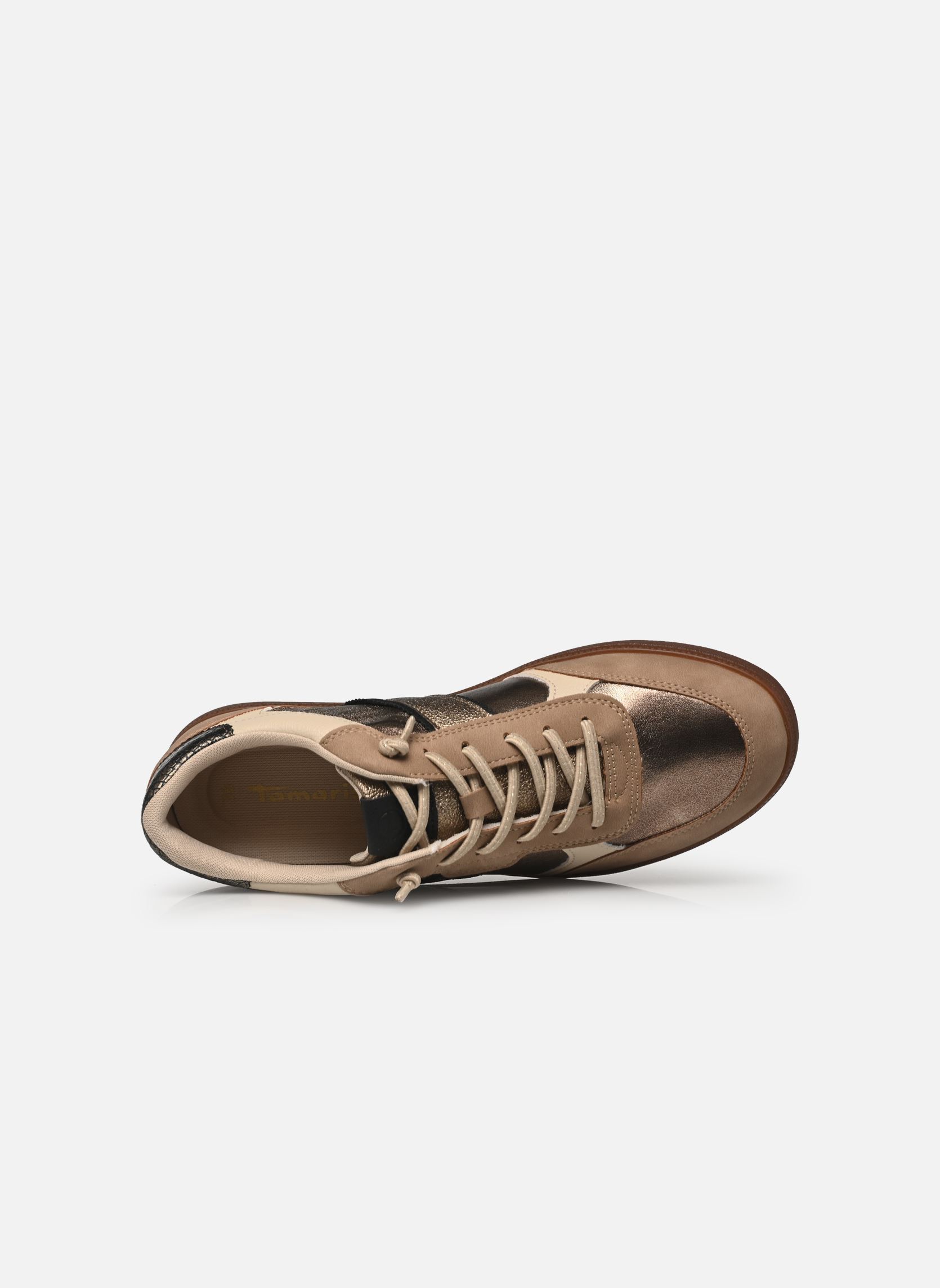 Zapatillas bajas 23662-45 mujer oro y bronce Tamaris Zapatillas bajas 23662-45 mujer oro y bronce GOLD COMB