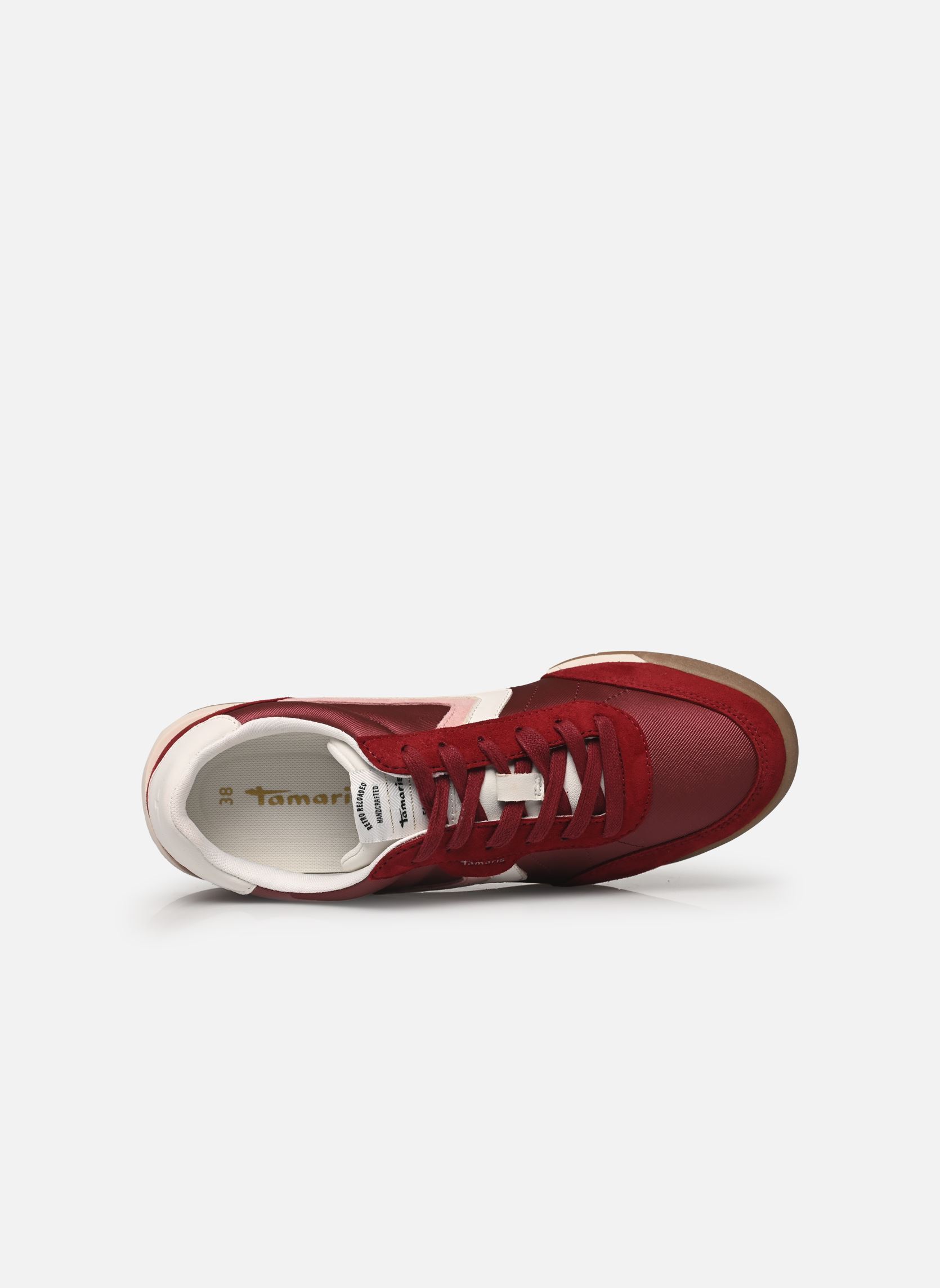 Baskets basses 23665-45 femme rouge Tamaris Baskets basses 23665-45 femme rouge RED