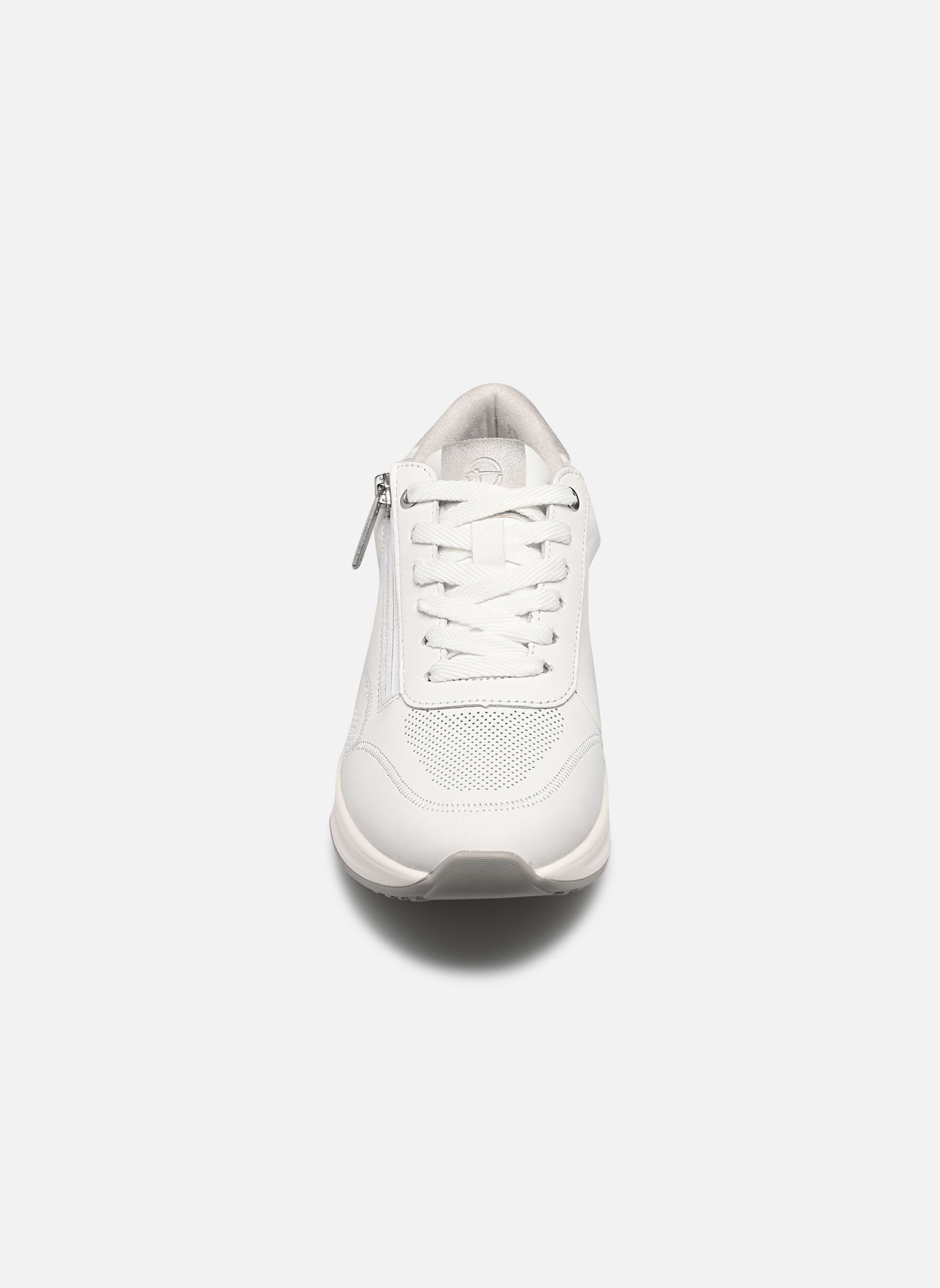 Baskets compensées 23739-45 femme blanc Tamaris Baskets compensées 23739-45 femme blanc WHITE
