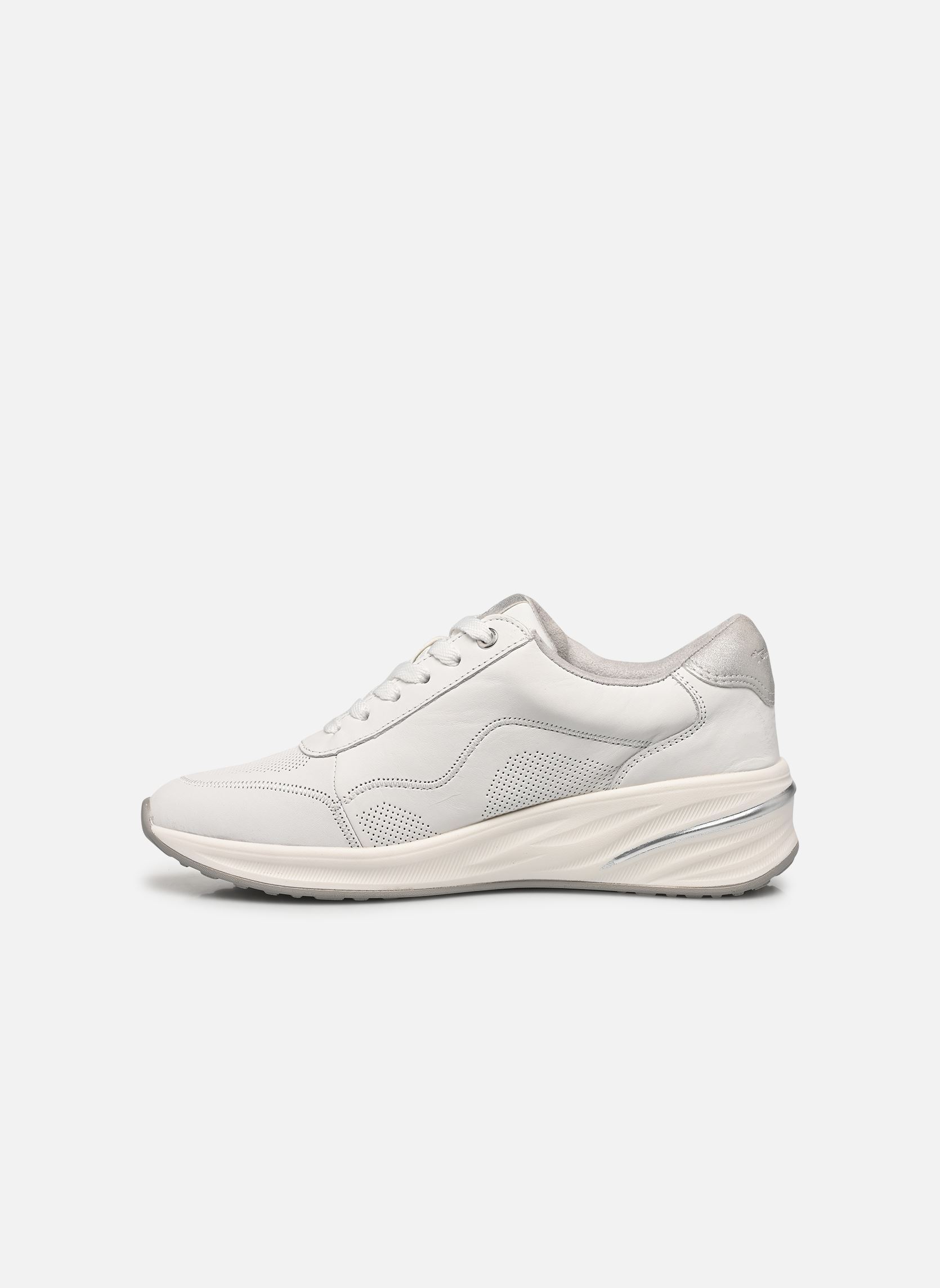 Baskets compensées 23739-45 femme blanc Tamaris Baskets compensées 23739-45 femme blanc WHITE