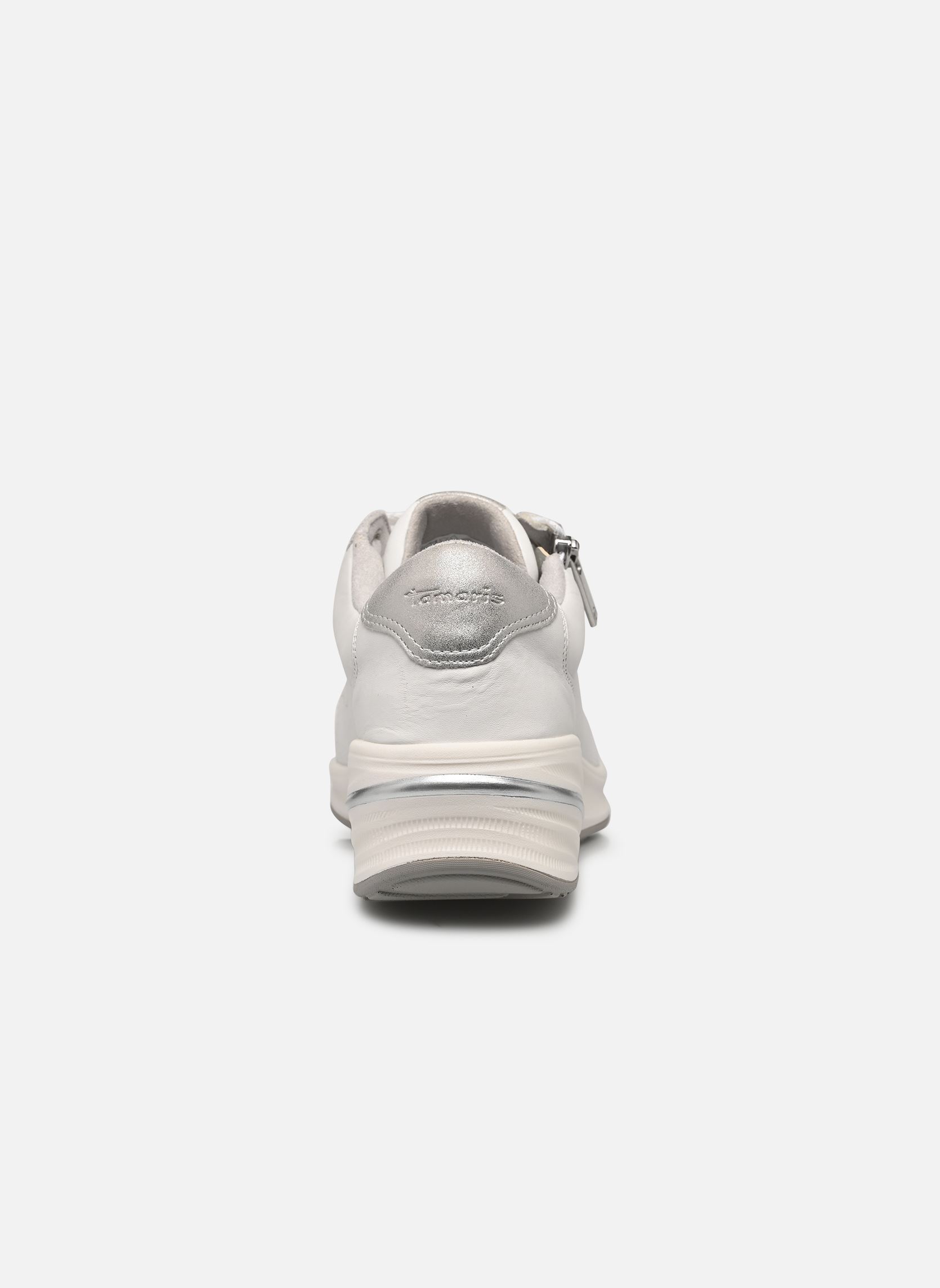 Baskets compensées 23739-45 femme blanc Tamaris Baskets compensées 23739-45 femme blanc WHITE