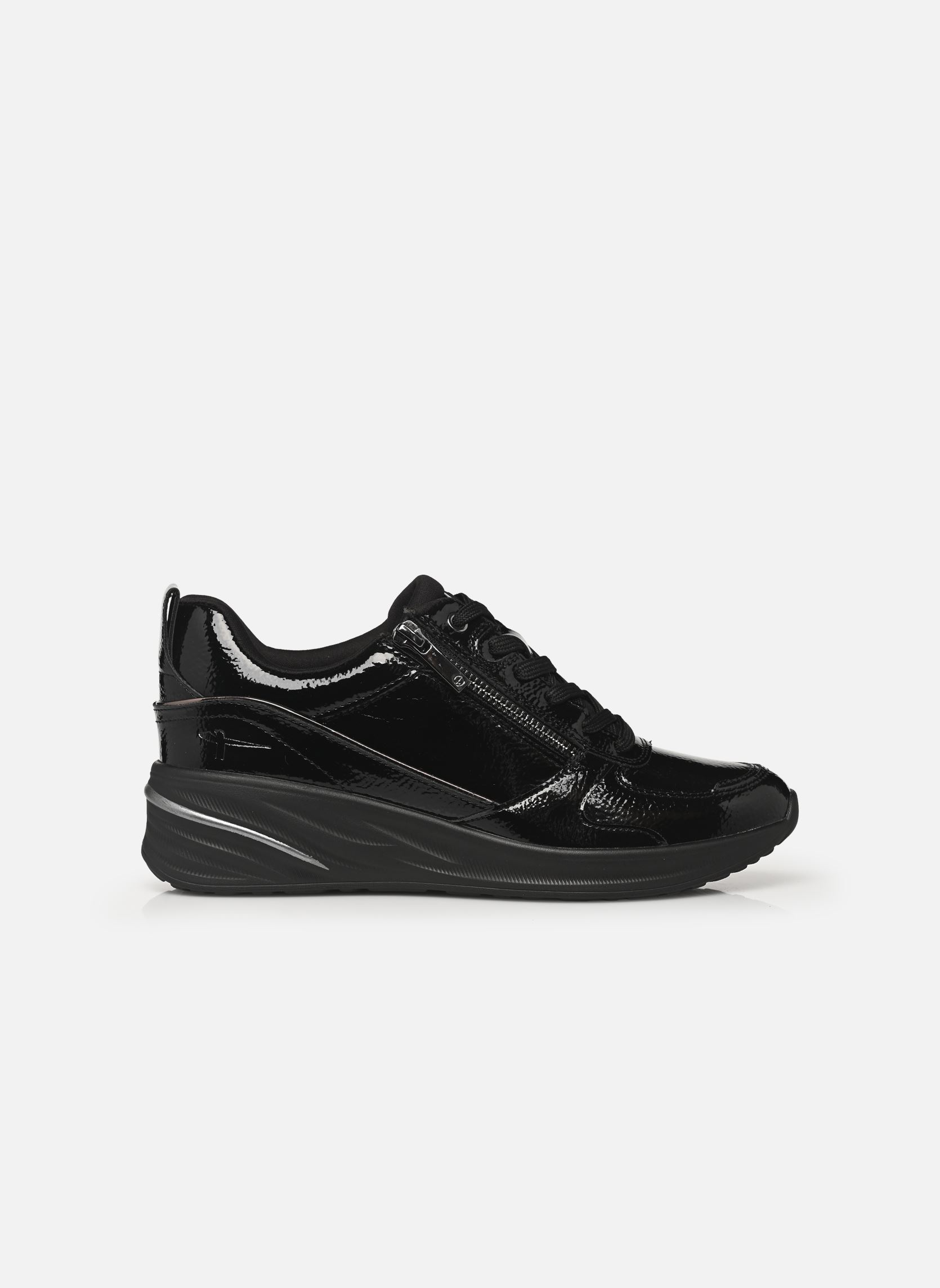 Sneakers con zeppa 23754-45 donna nero Tamaris Sneakers con zeppa 23754-45 donna nero BLACK PATENT