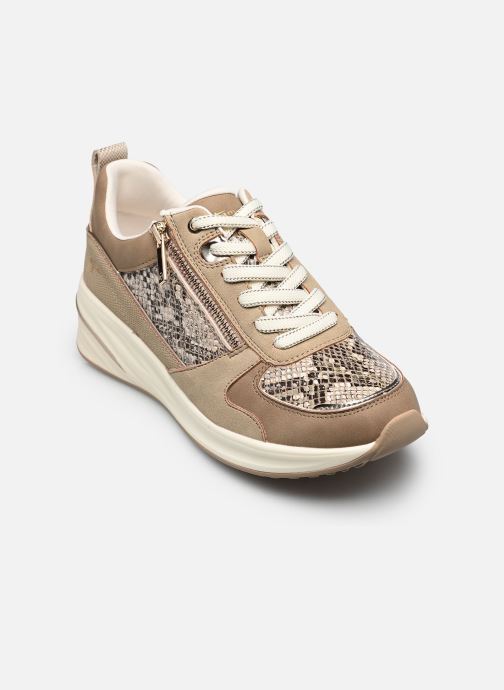 Tamaris Baskets compensées 23754-45 femme beige