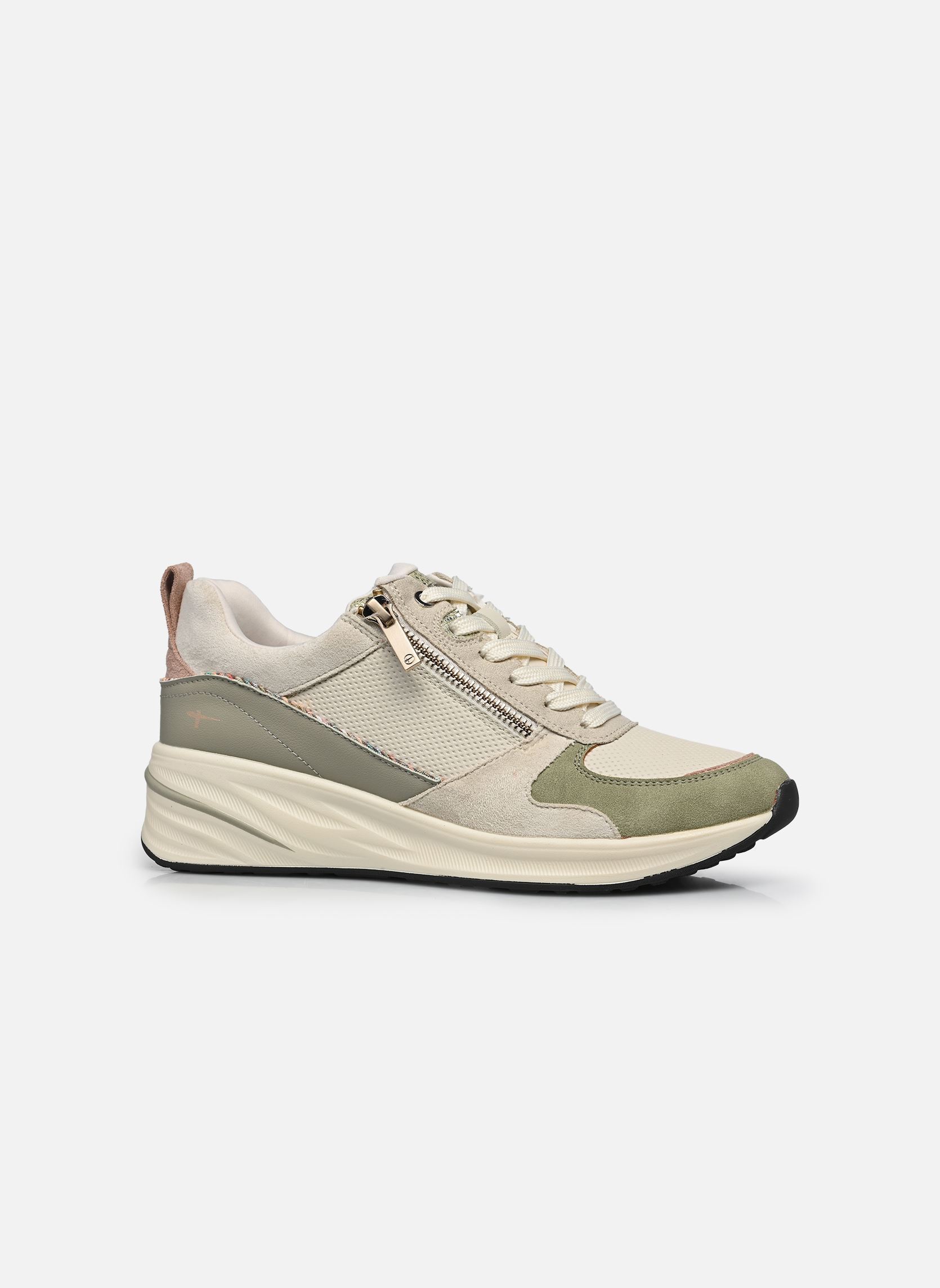 Baskets compensées 23754-45 femme vert Tamaris Baskets compensées 23754-45 femme vert SAGE COMB