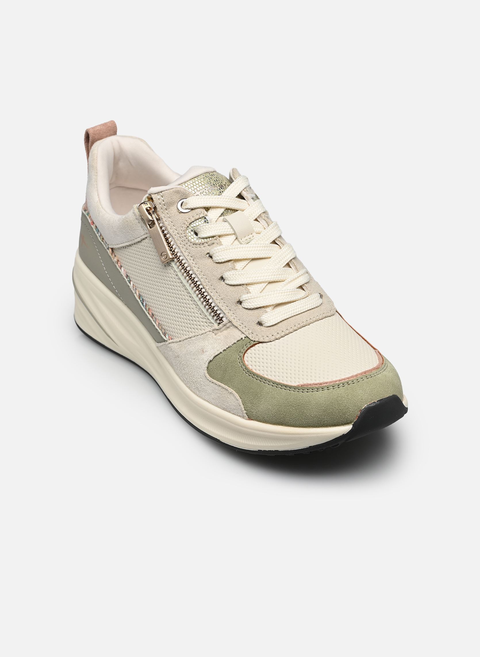 Baskets compensées 23754-45 femme vert Tamaris Baskets compensées 23754-45 femme vert SAGE COMB