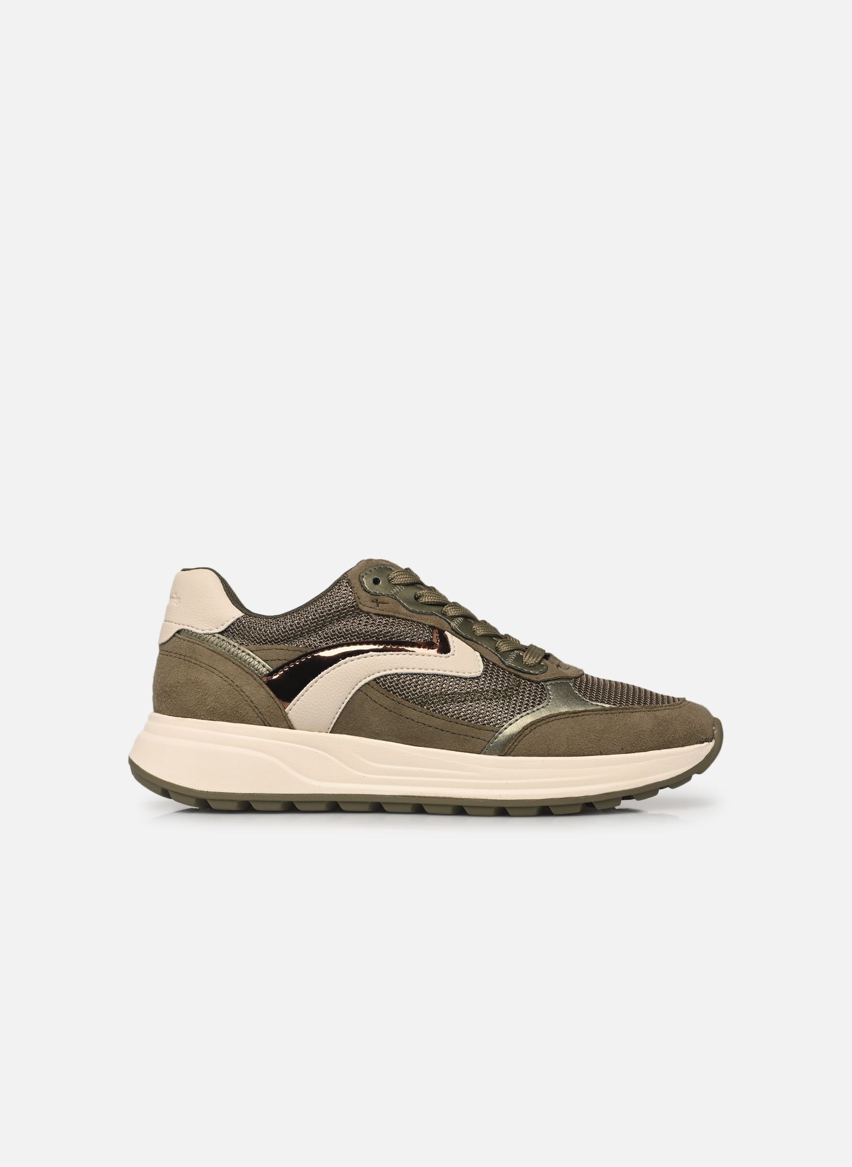 Baskets basses 23765-45 femme vert Tamaris Baskets basses 23765-45 femme vert OLIVE
