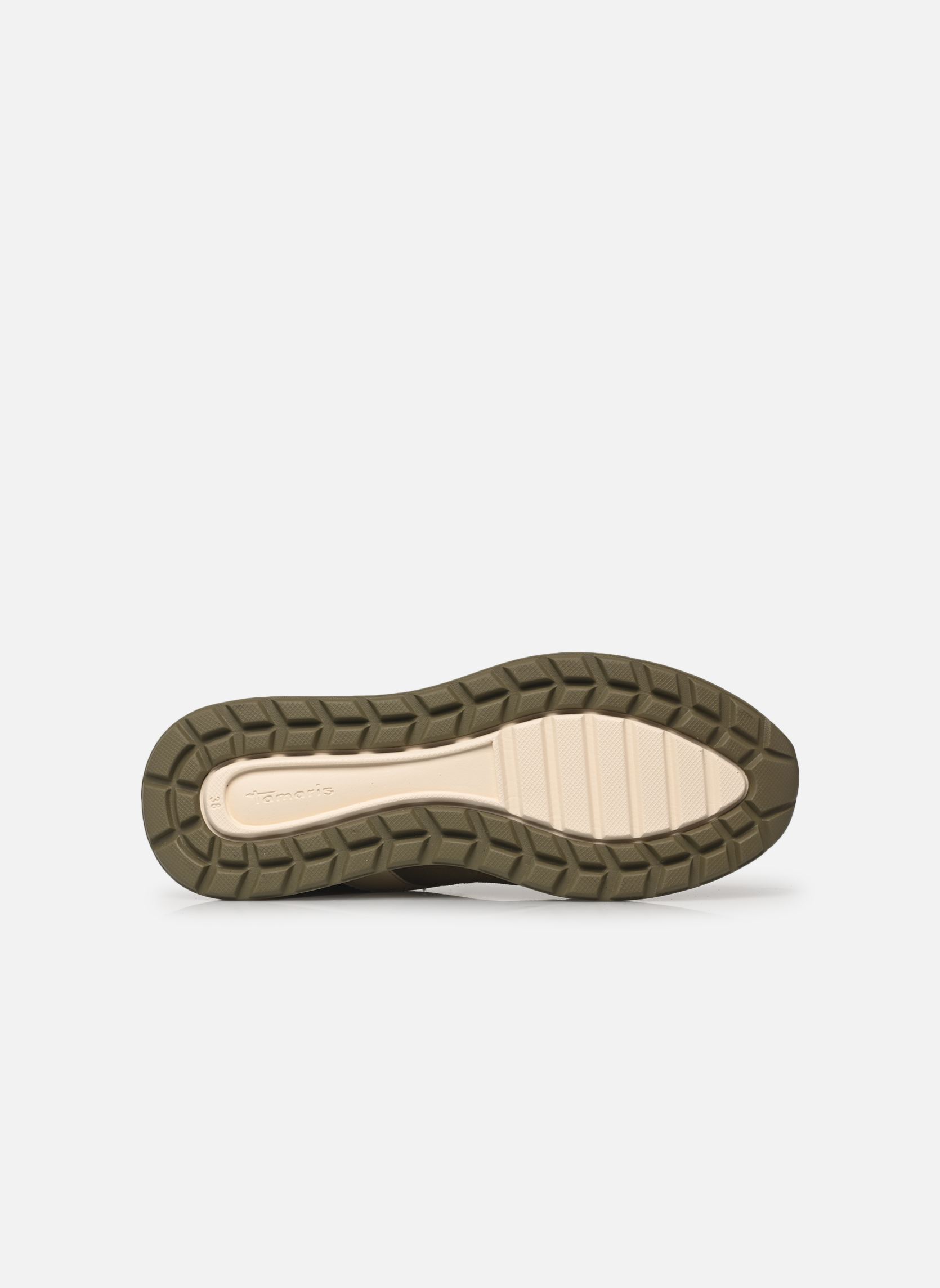 Baskets basses 23765-45 femme vert Tamaris Baskets basses 23765-45 femme vert OLIVE