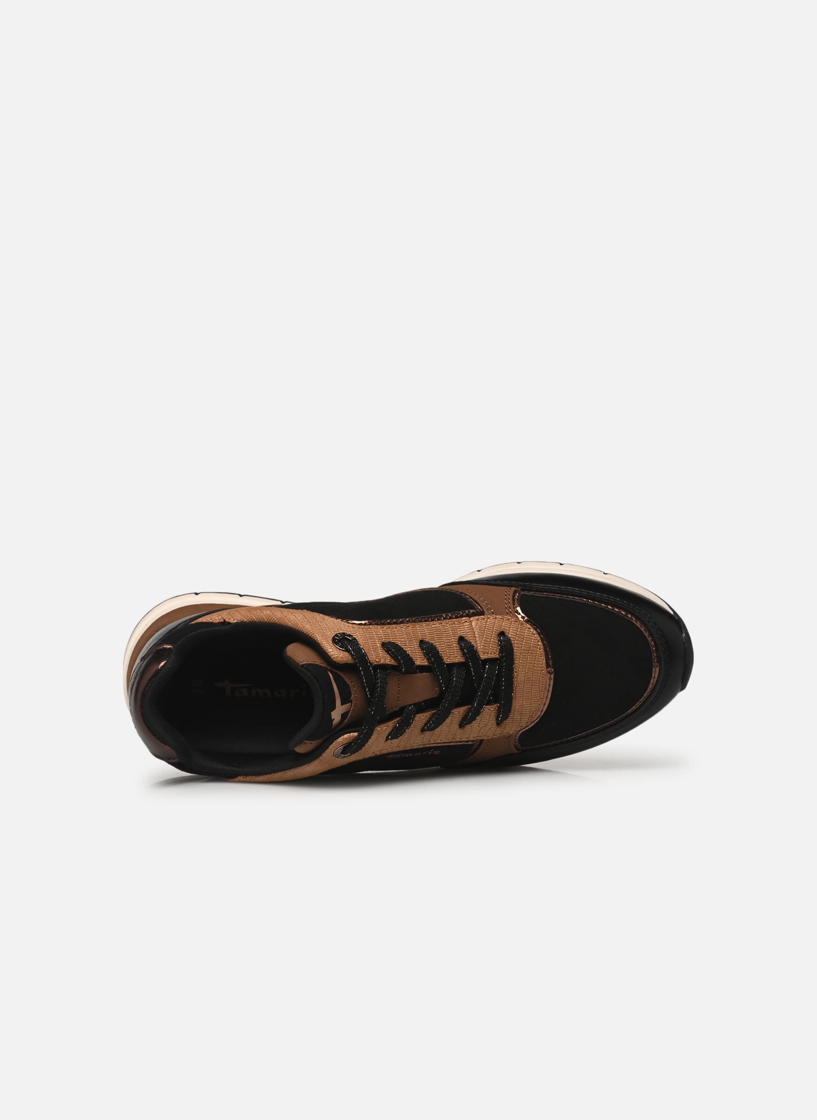 Baskets basses 23768-45 femme noir Tamaris Baskets basses 23768-45 femme noir BLACK COMB