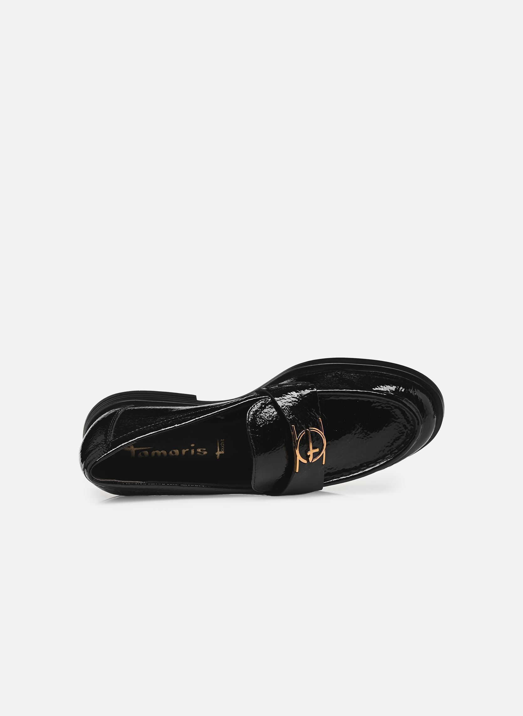 Mocassins 24351-45 femme noir Tamaris Mocassins 24351-45 femme noir BLACK PATENT