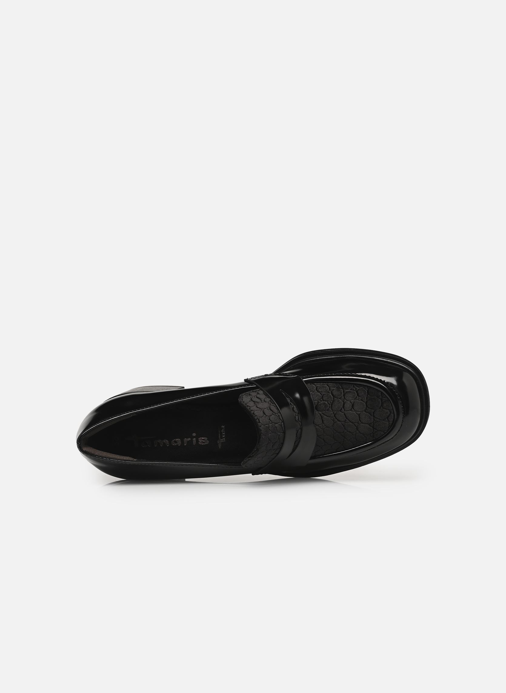 Mocassins 24464-45 dames zwart Tamaris Mocassins 24464-45 dames zwart BLACK COMB