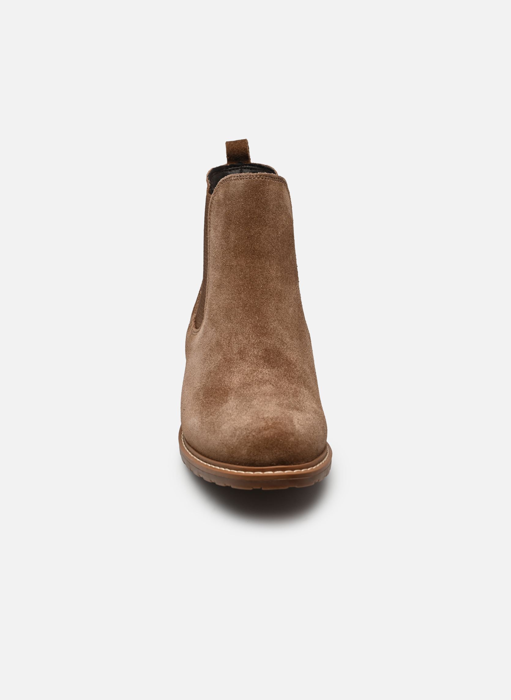 Niedrige Ankle Boots 25056-41 damen braun Tamaris Niedrige Ankle Boots 25056-41 damen braun BROWN SUEDE