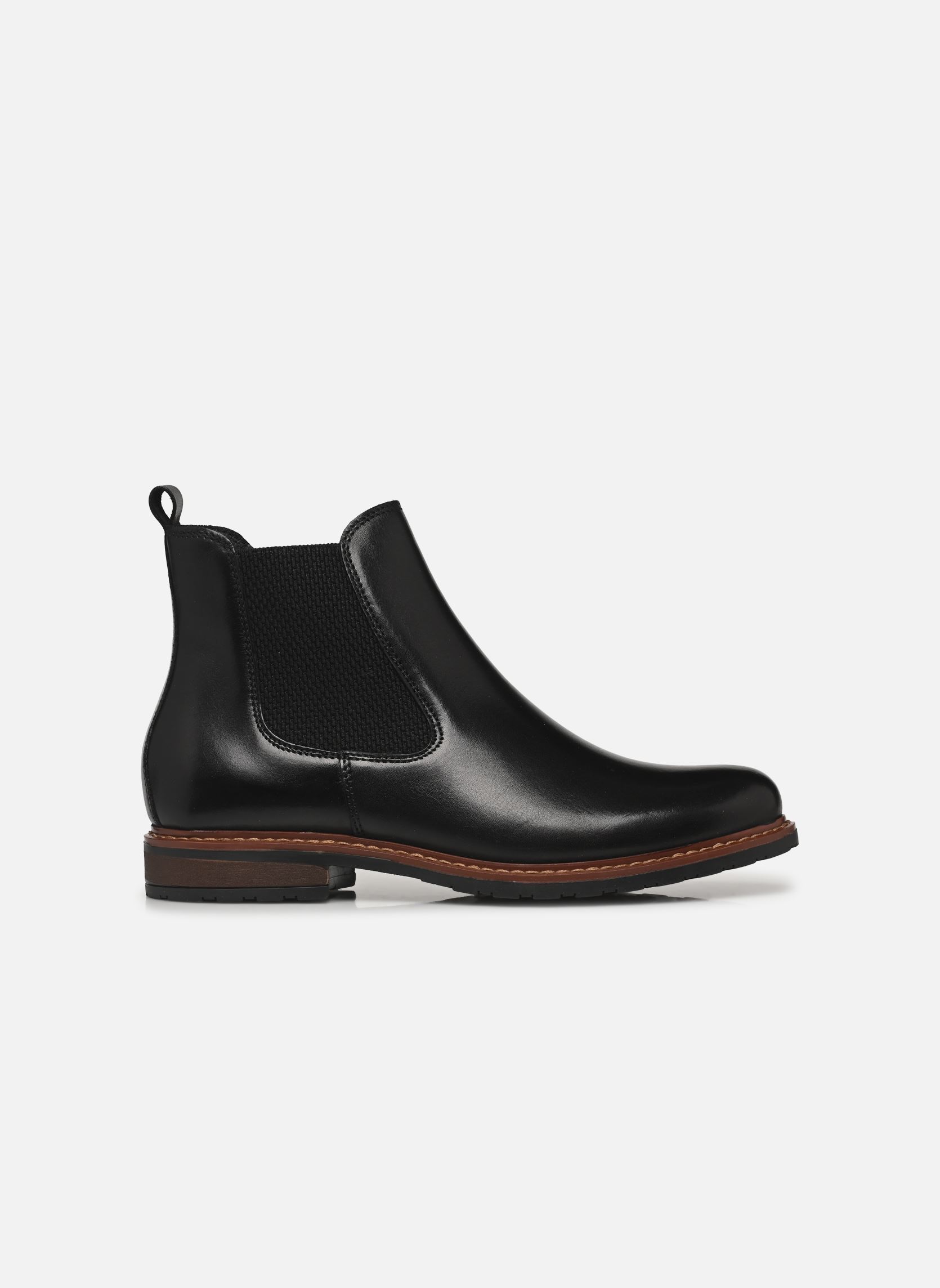 Enkellaarzen en boots 25056-41 dames zwart Tamaris Enkellaarzen en boots 25056-41 dames zwart BLACK LEATHER