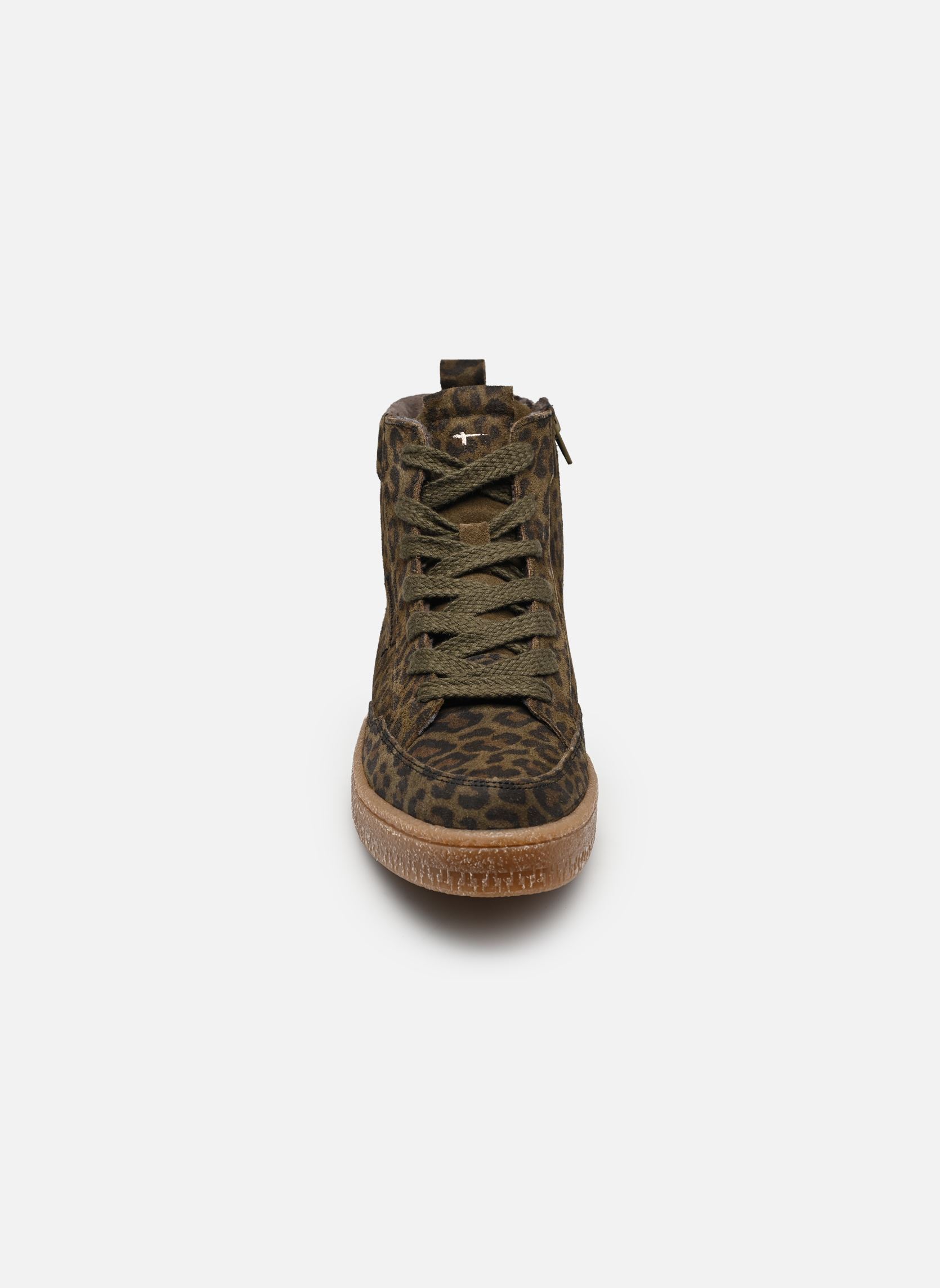 Baskets montantes 25203-45 femme vert Tamaris Baskets montantes 25203-45 femme vert OLIVE LEOPARD