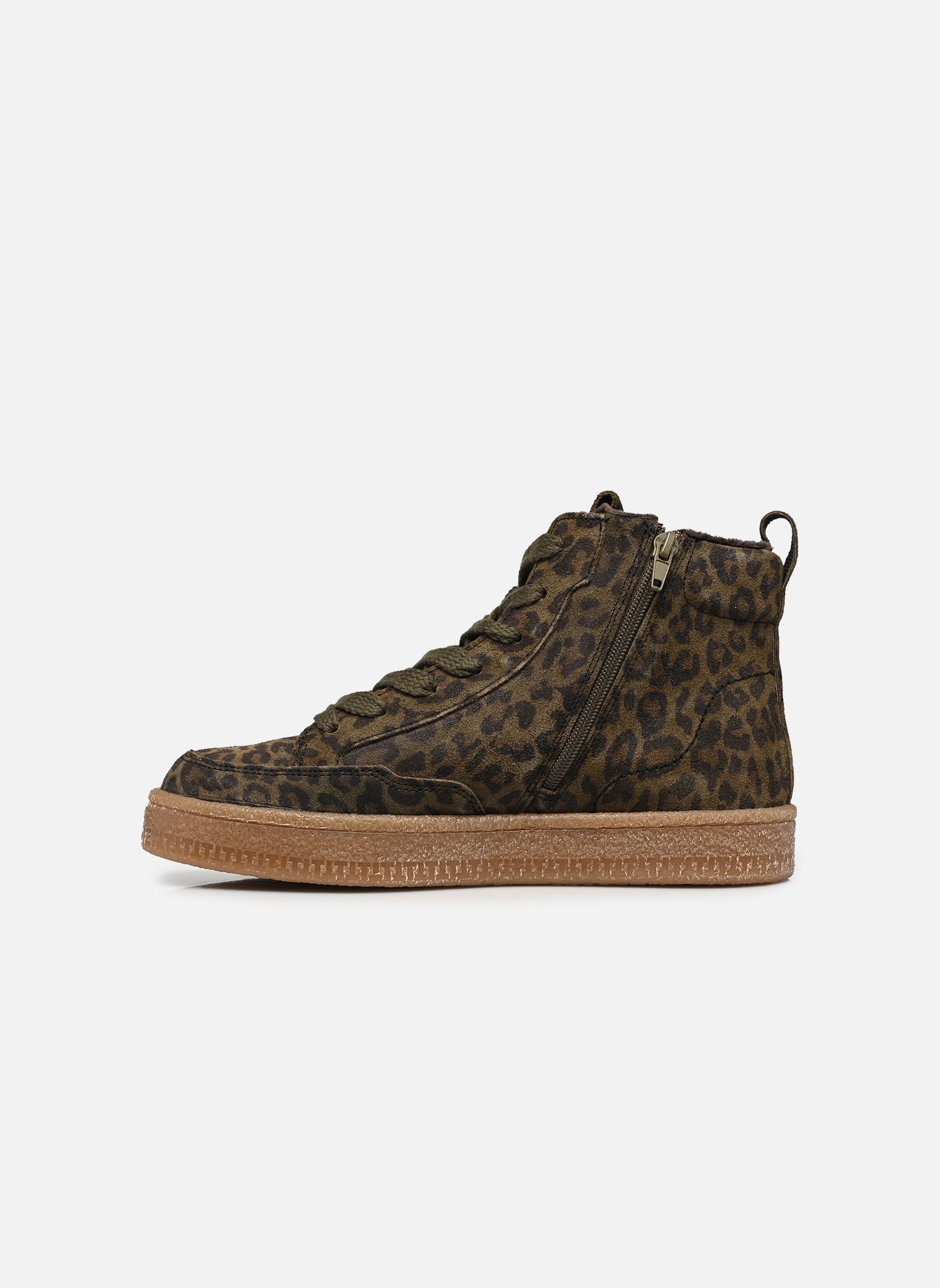 Baskets montantes 25203-45 femme vert Tamaris Baskets montantes 25203-45 femme vert OLIVE LEOPARD