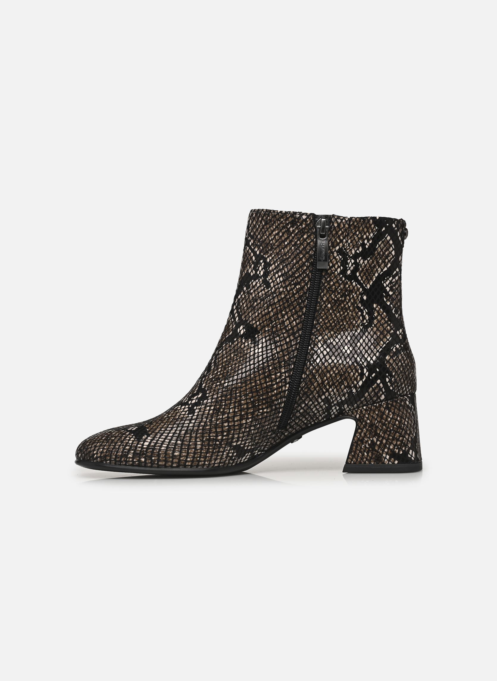 Enkellaarzen en boots 25314-45 dames zwart Tamaris Enkellaarzen en boots 25314-45 dames zwart BLACK SNAKE
