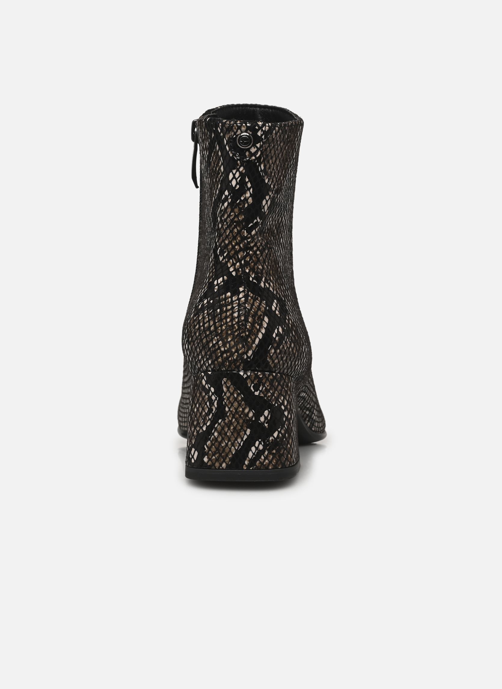 Enkellaarzen en boots 25314-45 dames zwart Tamaris Enkellaarzen en boots 25314-45 dames zwart BLACK SNAKE