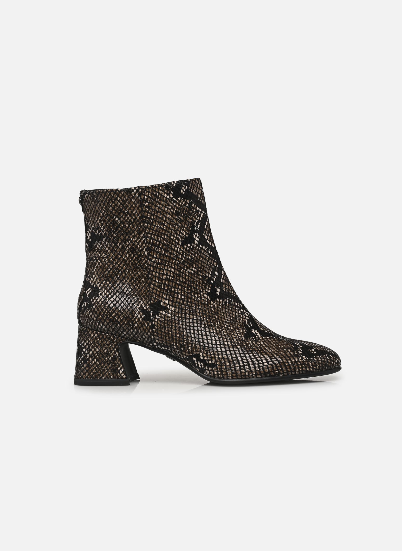 Enkellaarzen en boots 25314-45 dames zwart Tamaris Enkellaarzen en boots 25314-45 dames zwart BLACK SNAKE