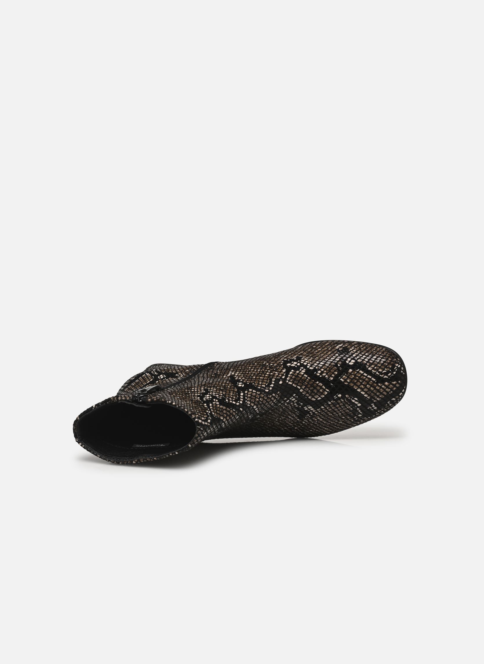 Enkellaarzen en boots 25314-45 dames zwart Tamaris Enkellaarzen en boots 25314-45 dames zwart BLACK SNAKE