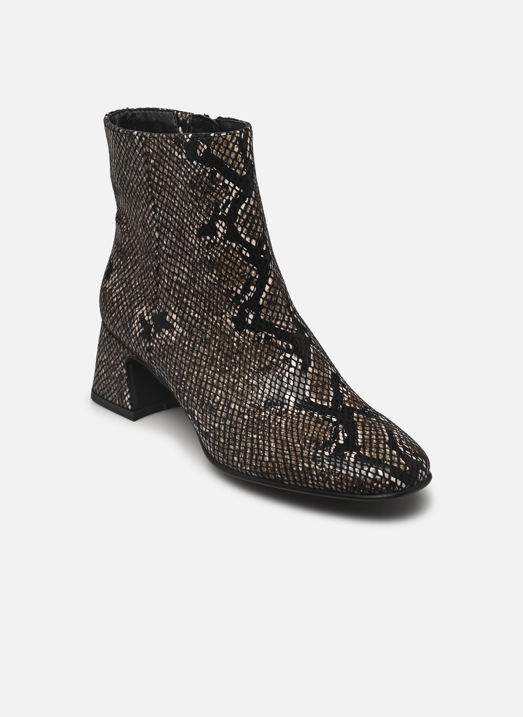 Enkellaarzen en boots 25314-45 dames zwart Tamaris Enkellaarzen en boots 25314-45 dames zwart BLACK SNAKE