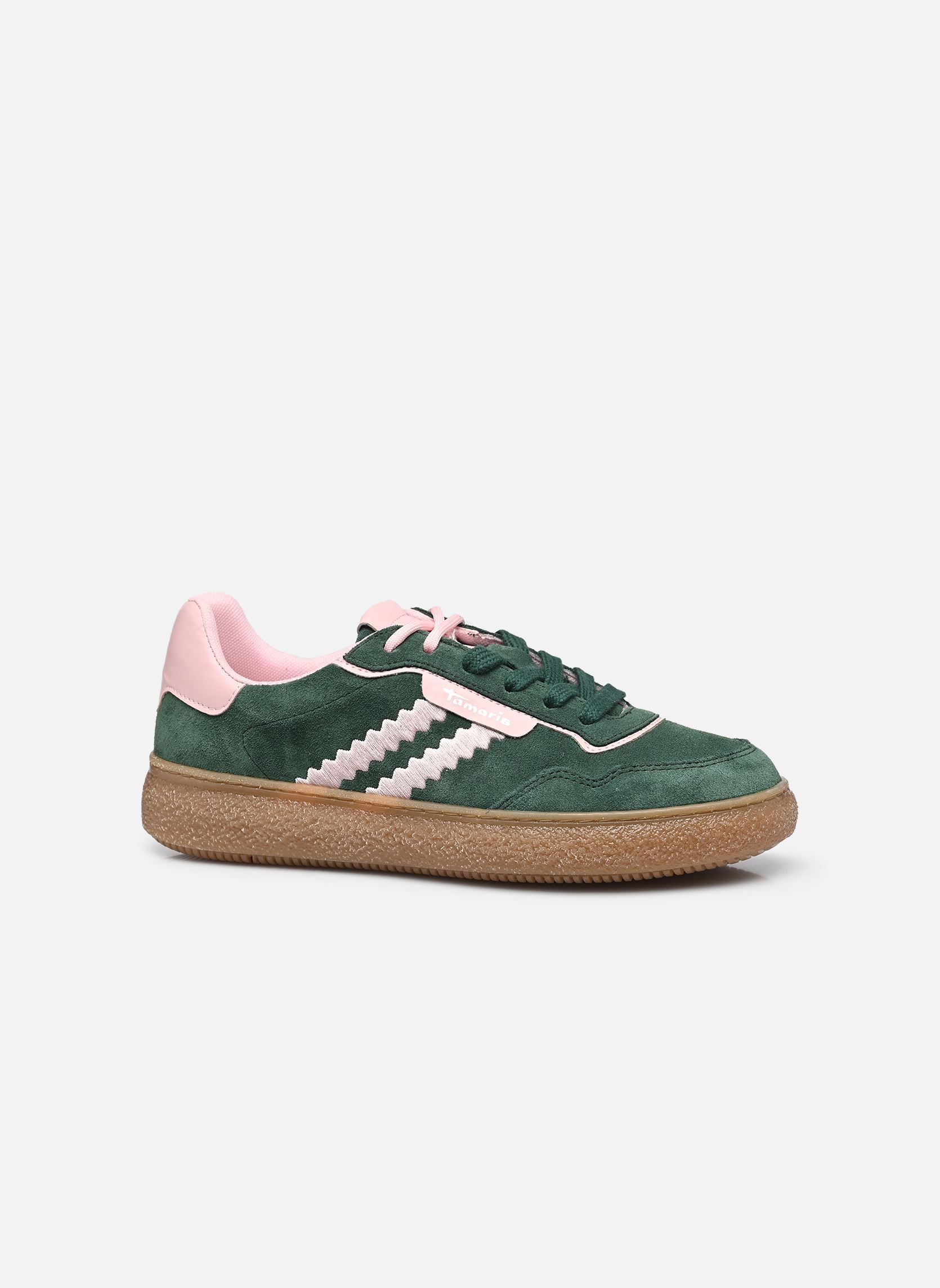 Lage sneakers 23733-45 dames groen Tamaris Lage sneakers 23733-45 dames groen GREEN COMB