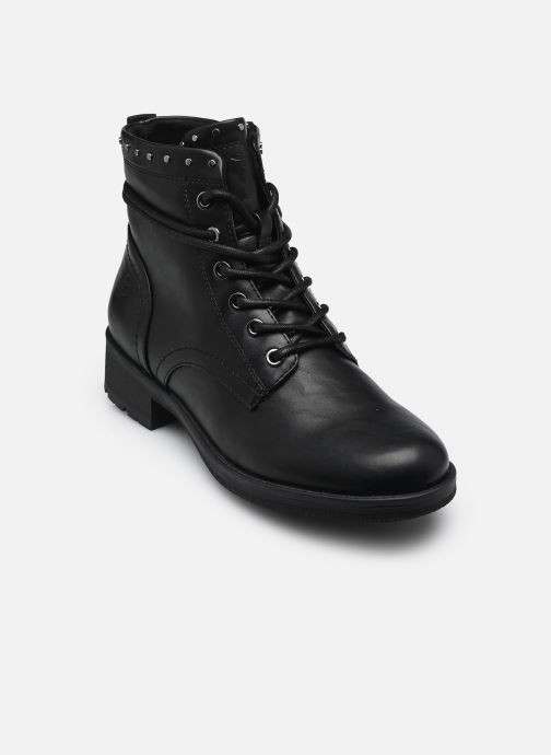 Tamaris Bottines à lacets 25133-45 femme noir