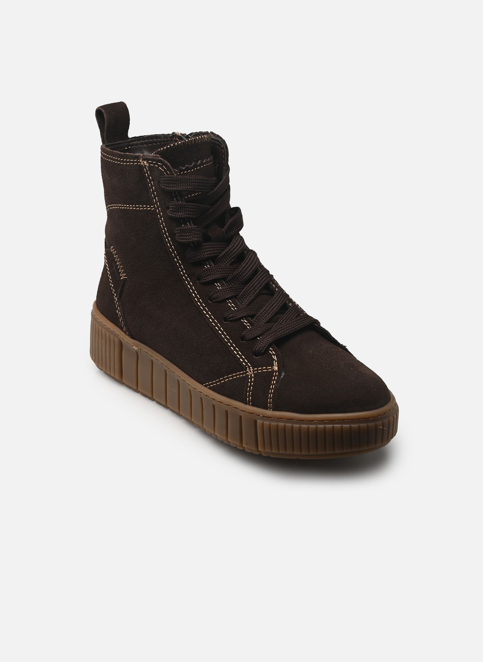 Baskets montantes 25205-45 femme marron Tamaris Baskets montantes 25205-45 femme marron MOCCA