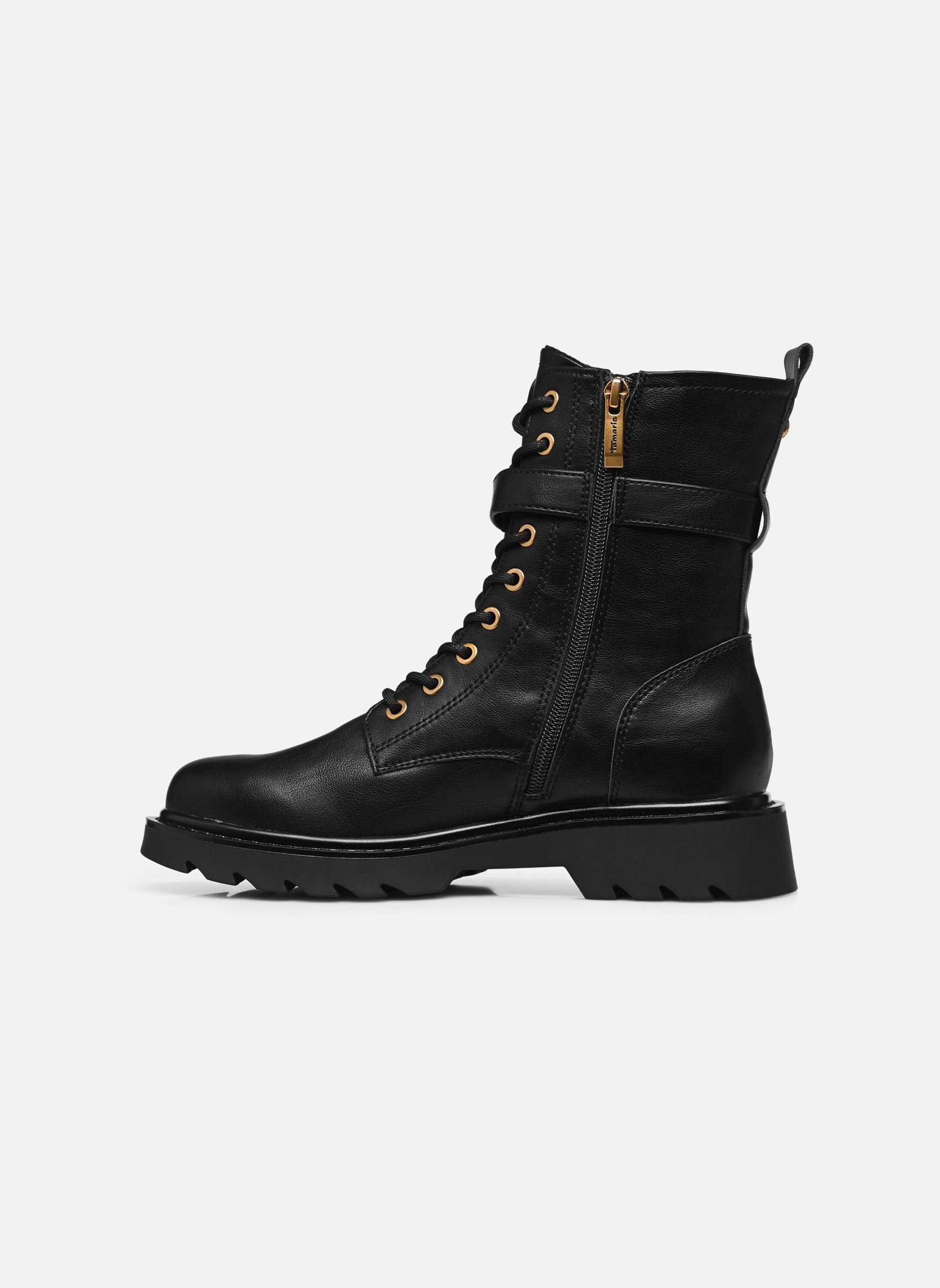 Veterlaarsjes 25228-45 dames zwart Tamaris Veterlaarsjes 25228-45 dames zwart BLACK