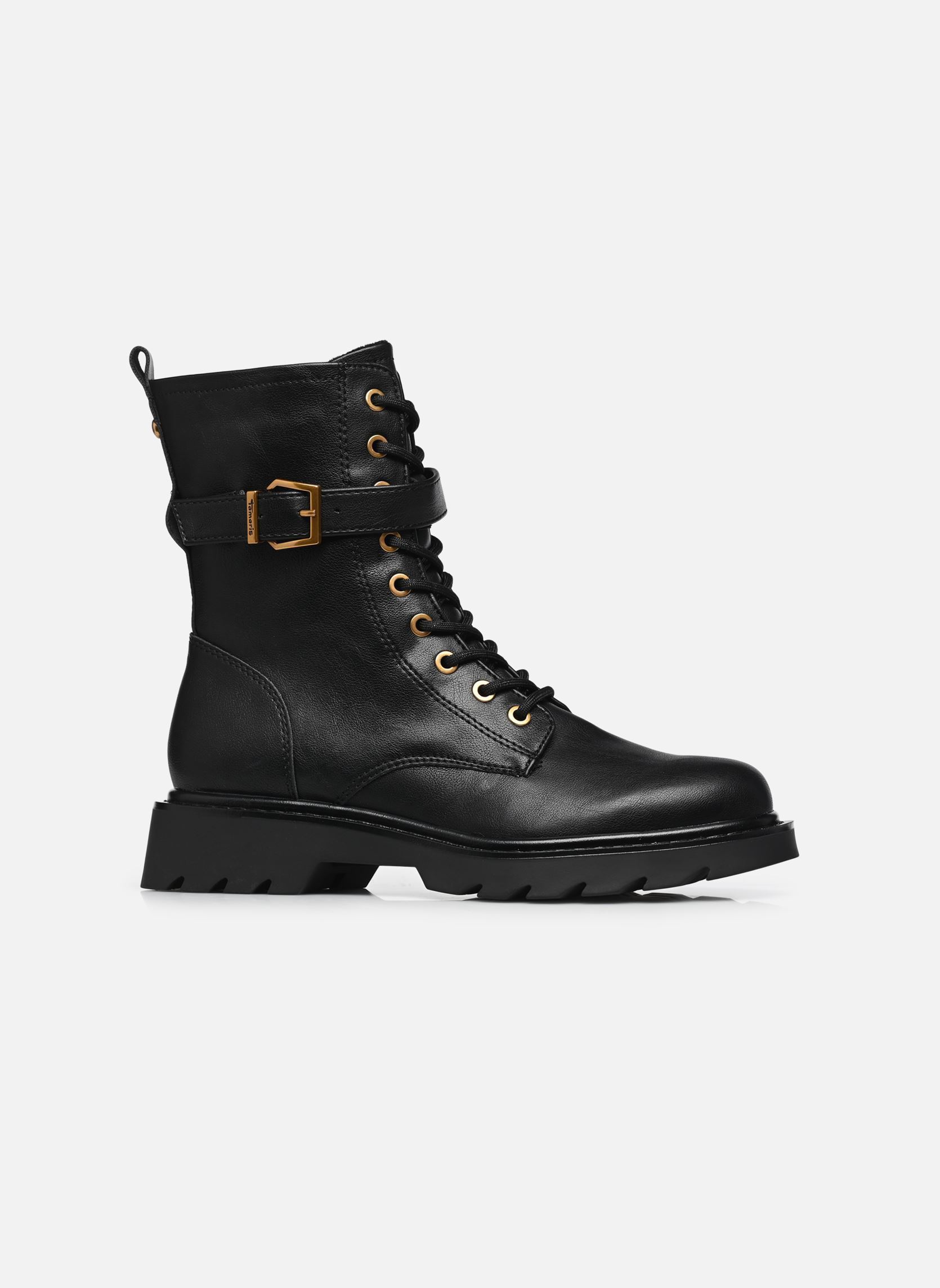 Veterlaarsjes 25228-45 dames zwart Tamaris Veterlaarsjes 25228-45 dames zwart BLACK