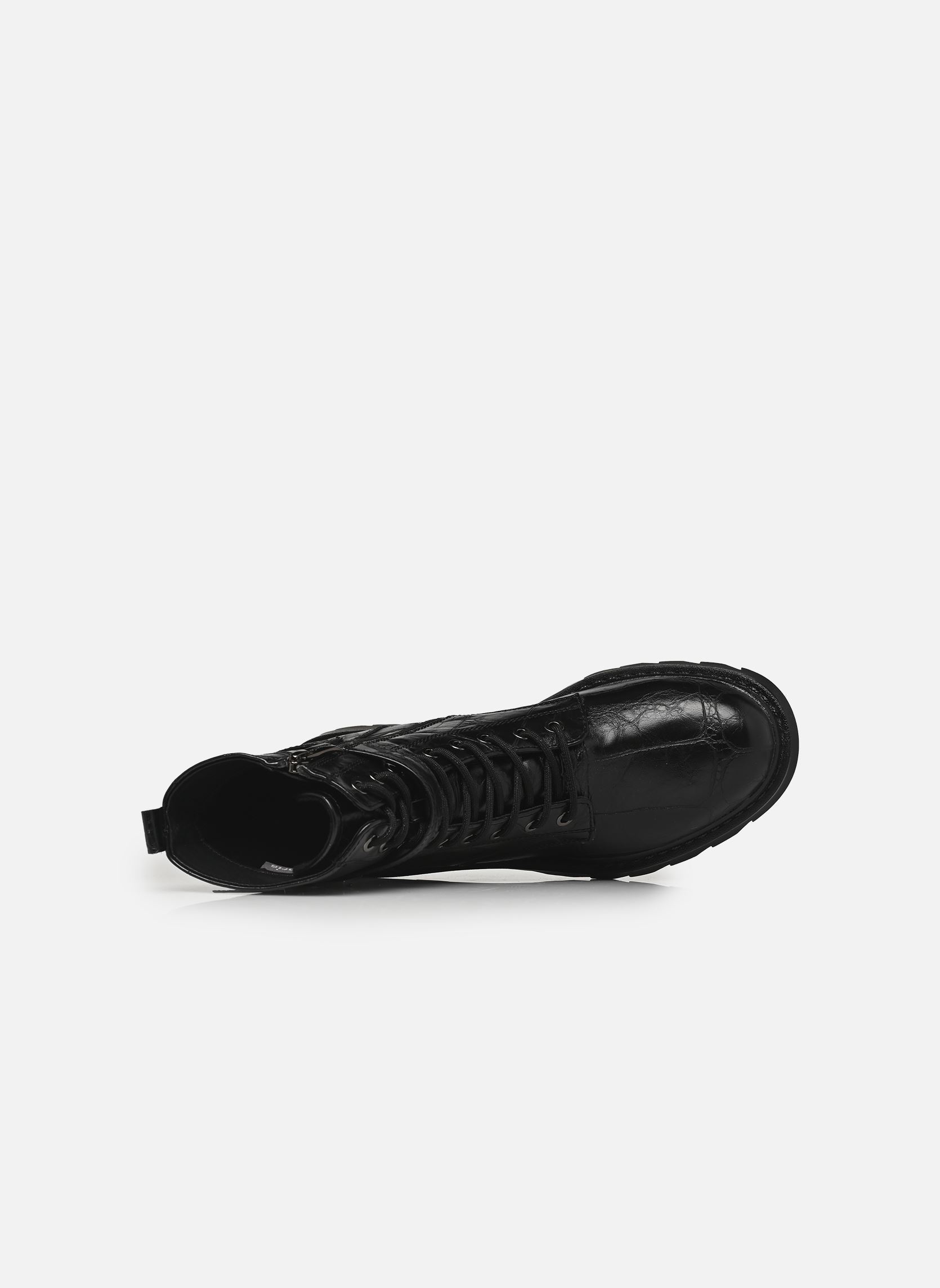 Veterlaarsjes 25228-45 dames zwart Tamaris Veterlaarsjes 25228-45 dames zwart BLACK CROCO