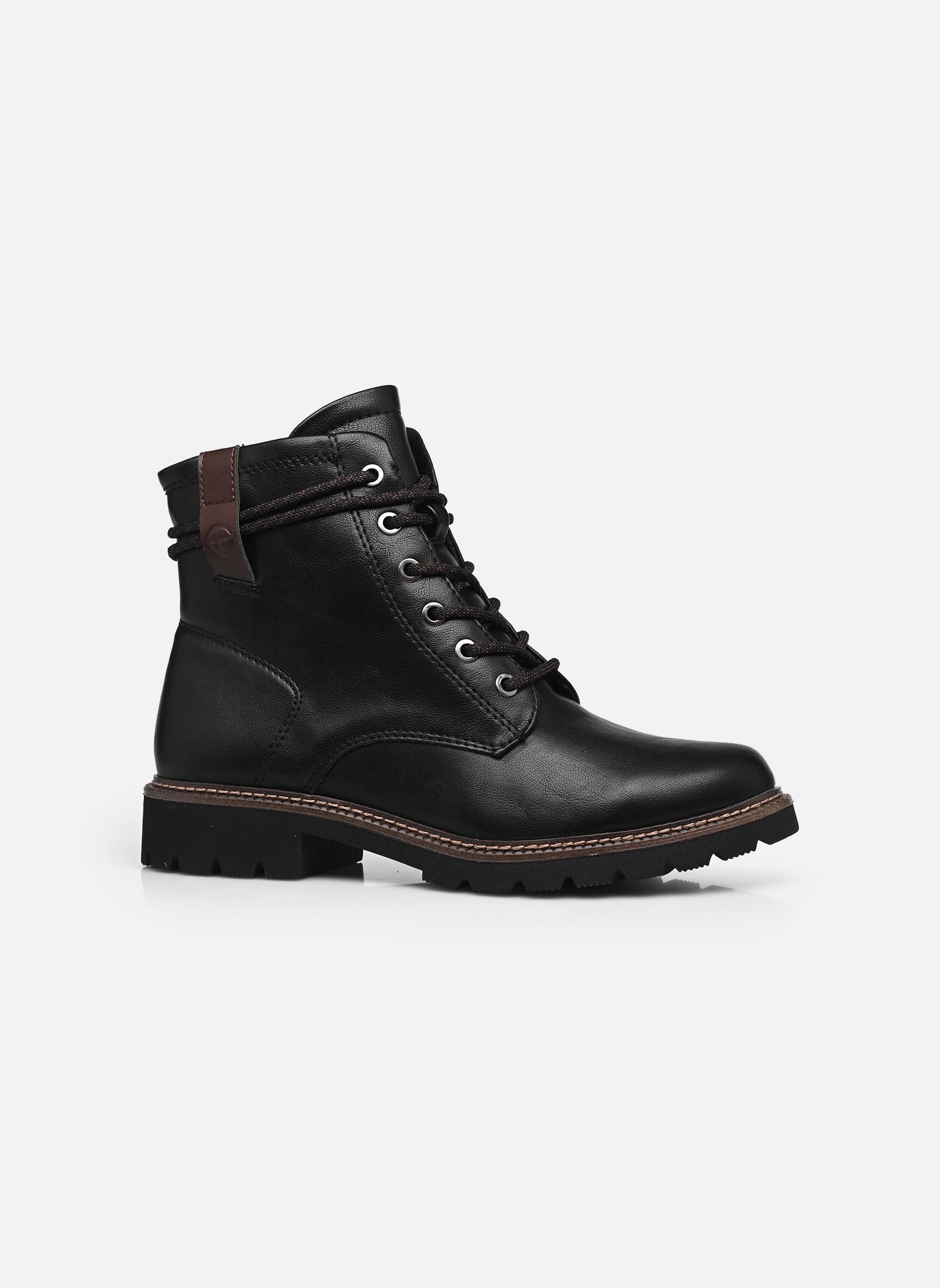 Bottines à lacets 25262-45 femme noir Tamaris Bottines à lacets 25262-45 femme noir BLACK