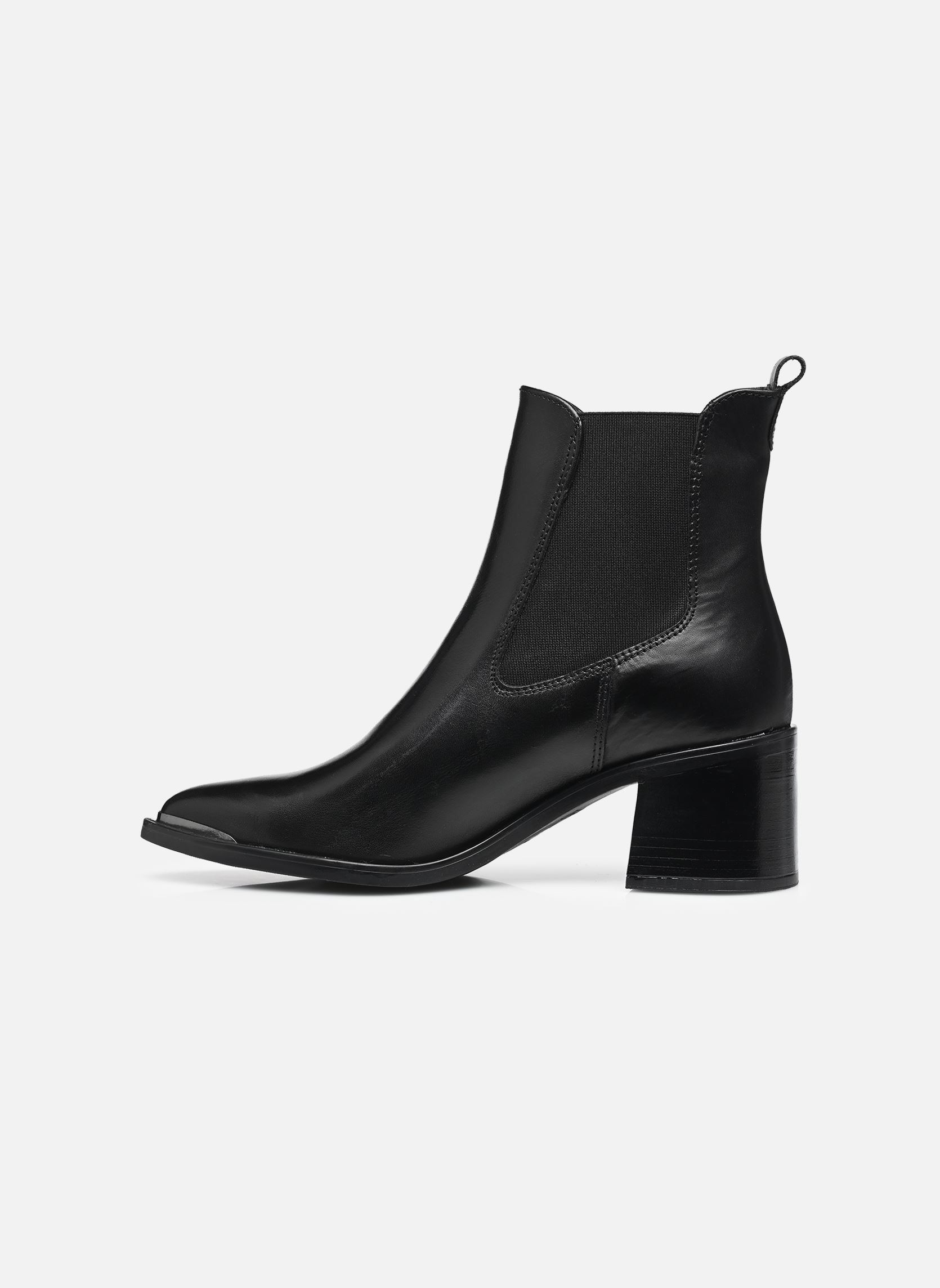 Enkellaarzen en boots 25301-45 dames zwart Tamaris Enkellaarzen en boots 25301-45 dames zwart BLACK LEATHER
