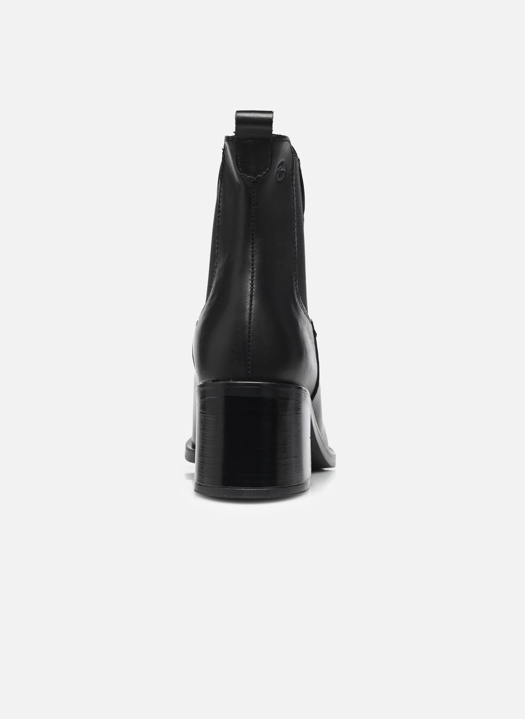 Enkellaarzen en boots 25301-45 dames zwart Tamaris Enkellaarzen en boots 25301-45 dames zwart BLACK LEATHER