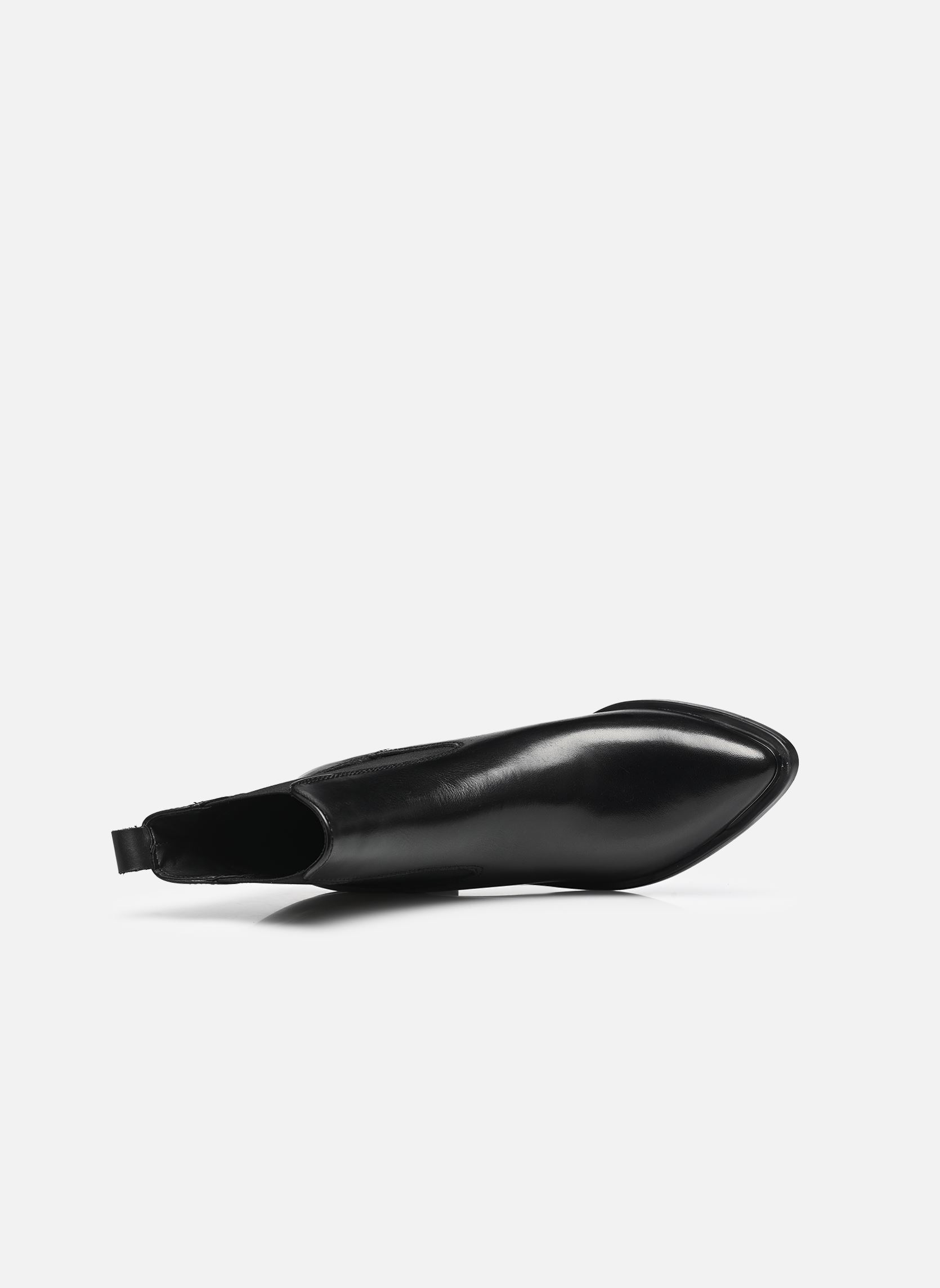 Enkellaarzen en boots 25301-45 dames zwart Tamaris Enkellaarzen en boots 25301-45 dames zwart BLACK LEATHER