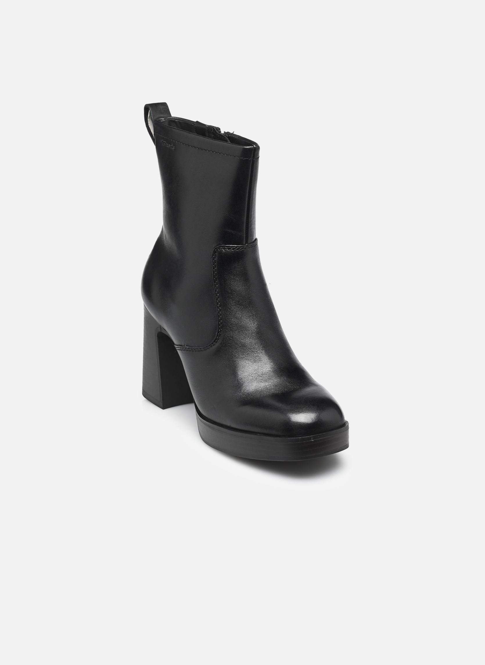 Enkellaarzen en boots 25324-45 dames zwart Tamaris Enkellaarzen en boots 25324-45 dames zwart BLACK