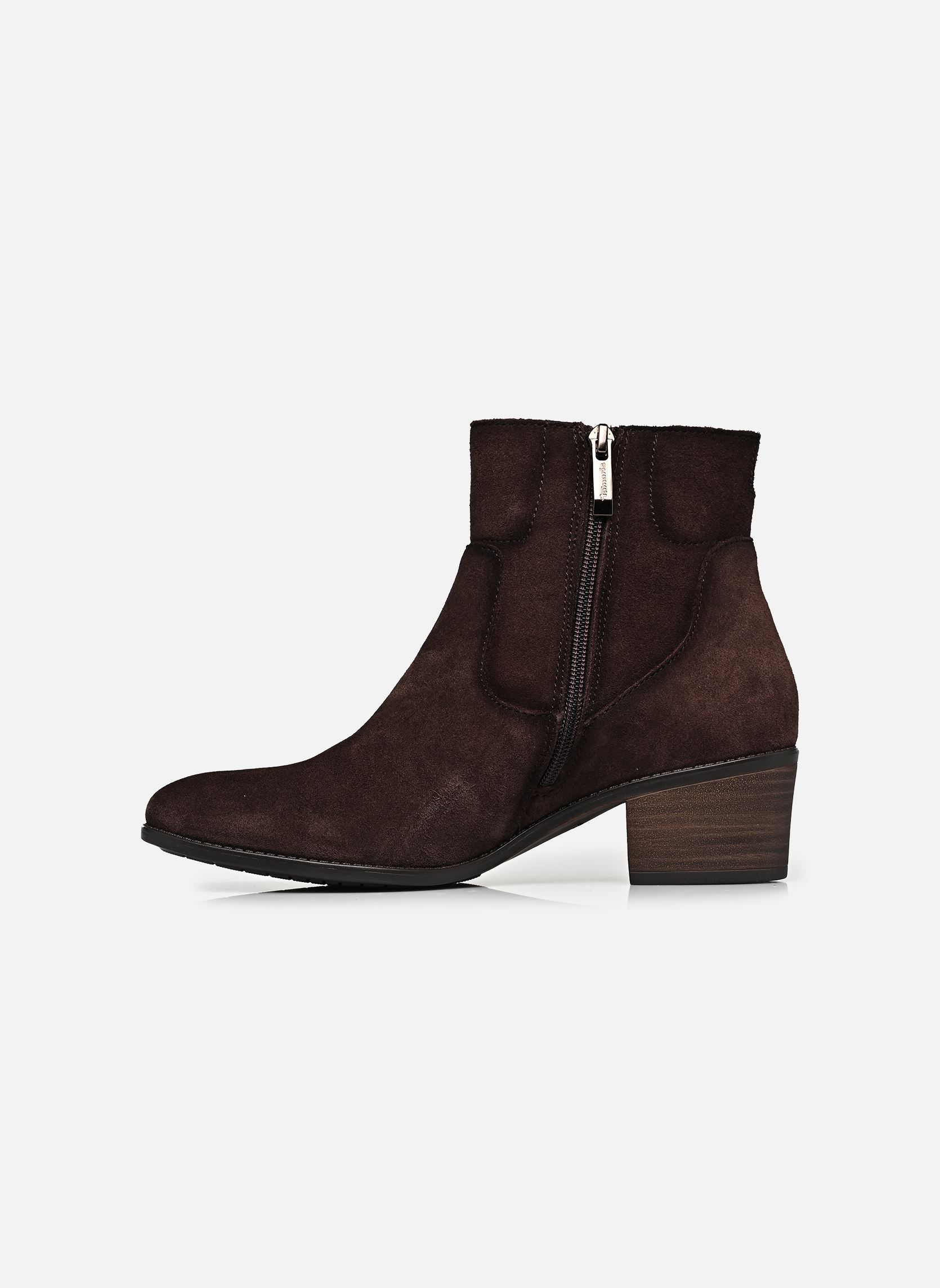 Bottines et boots 25329-45 femme marron Tamaris Bottines et boots 25329-45 femme marron MOCCA