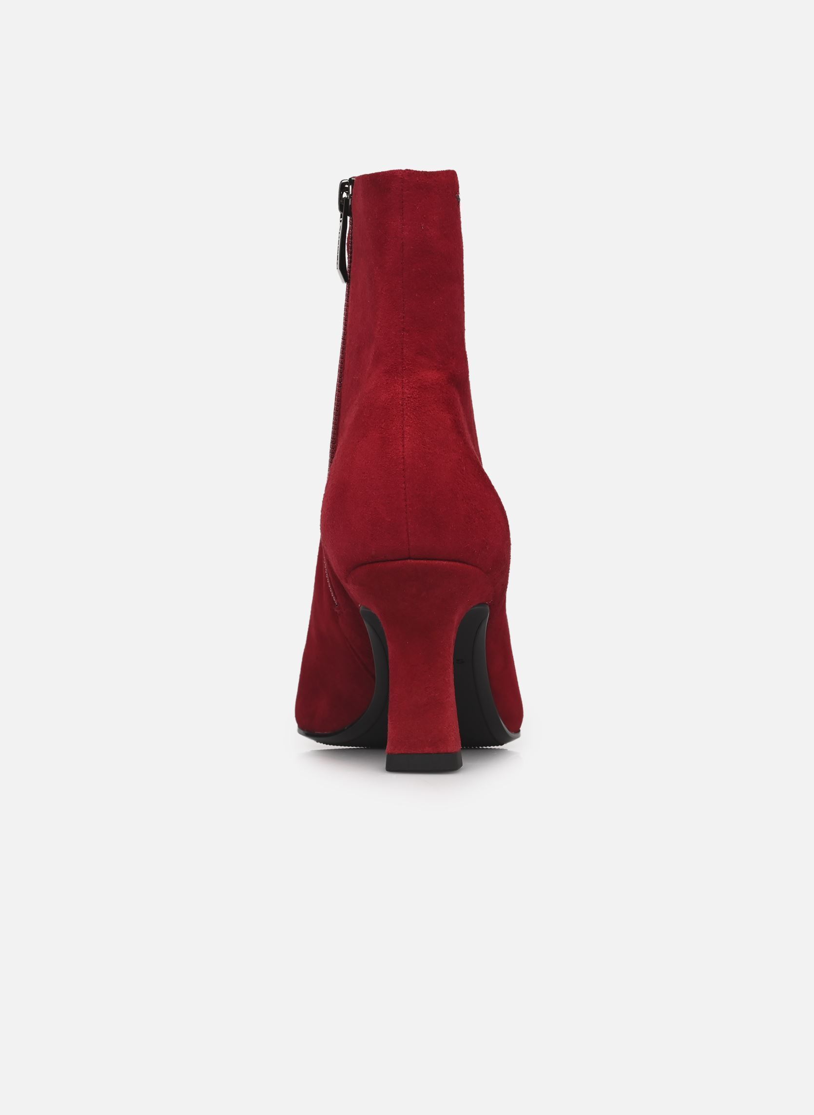 Enkellaarzen en boots 25358-45 dames rood Tamaris Enkellaarzen en boots 25358-45 dames rood RED