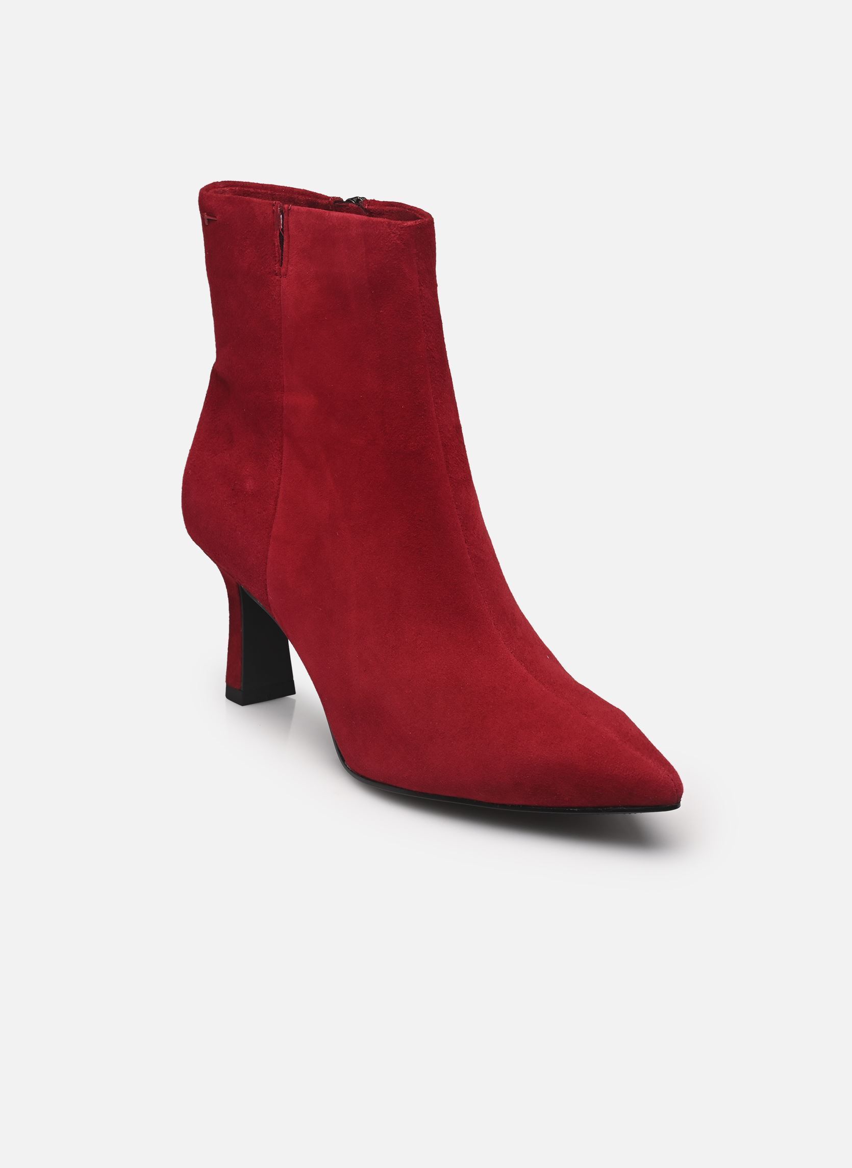 Enkellaarzen en boots 25358-45 dames rood Tamaris Enkellaarzen en boots 25358-45 dames rood RED