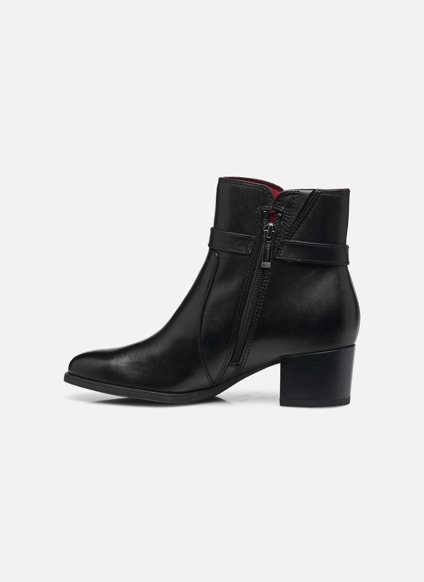 Enkellaarzen en boots 25373-45 dames zwart Tamaris Enkellaarzen en boots 25373-45 dames zwart BLACK