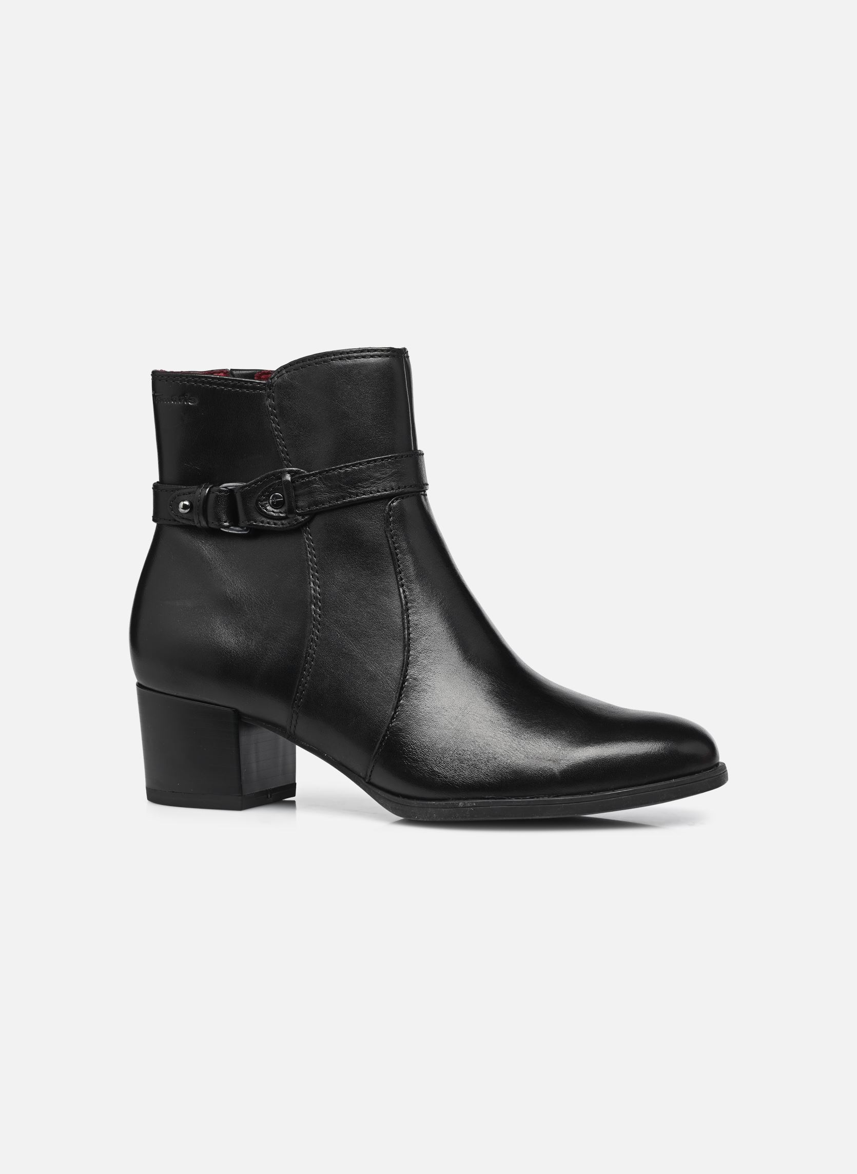 Enkellaarzen en boots 25373-45 dames zwart Tamaris Enkellaarzen en boots 25373-45 dames zwart BLACK