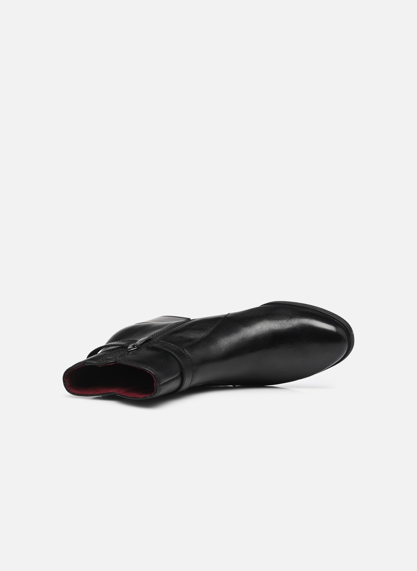 Enkellaarzen en boots 25373-45 dames zwart Tamaris Enkellaarzen en boots 25373-45 dames zwart BLACK