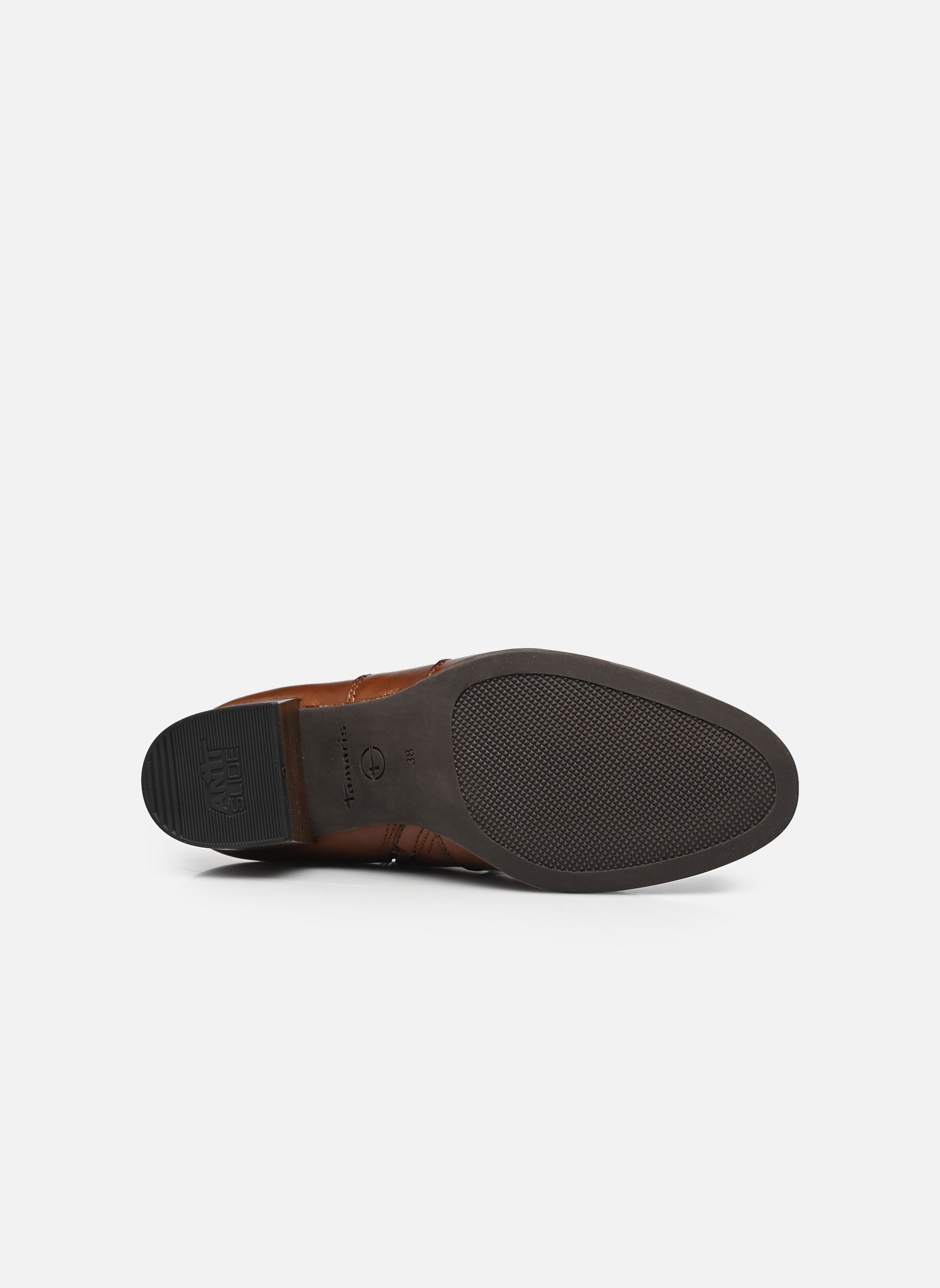 Enkellaarzen en boots 25373-45 dames bruin Tamaris Enkellaarzen en boots 25373-45 dames bruin COGNAC
