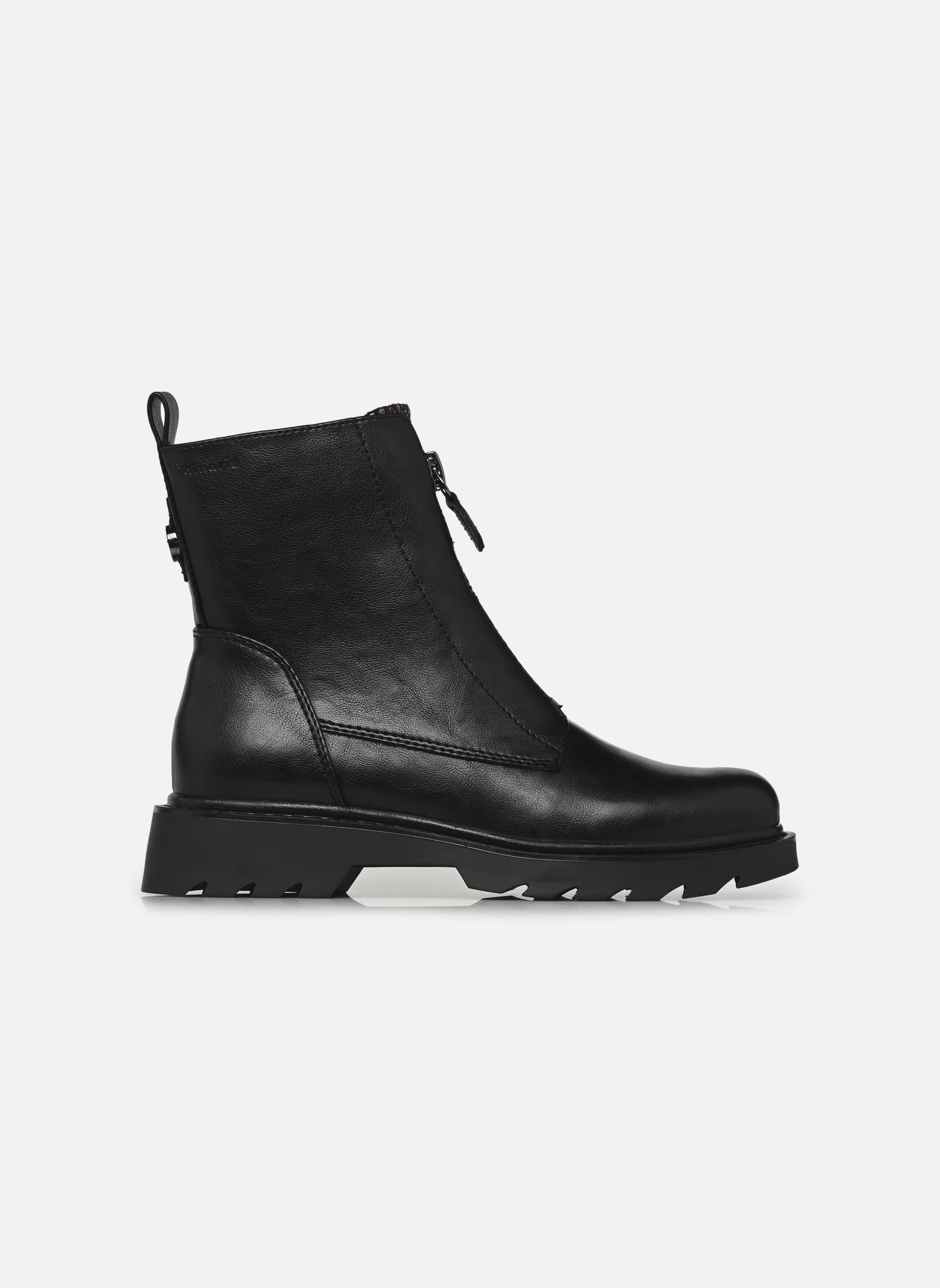Enkellaarzen en boots 25412-45 dames zwart Tamaris Enkellaarzen en boots 25412-45 dames zwart BLACK SNAKE