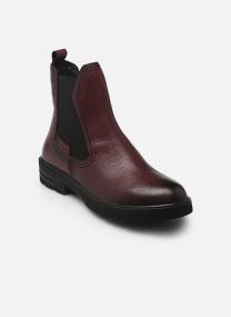 Bottines et boots 25422-45 femme bordeaux