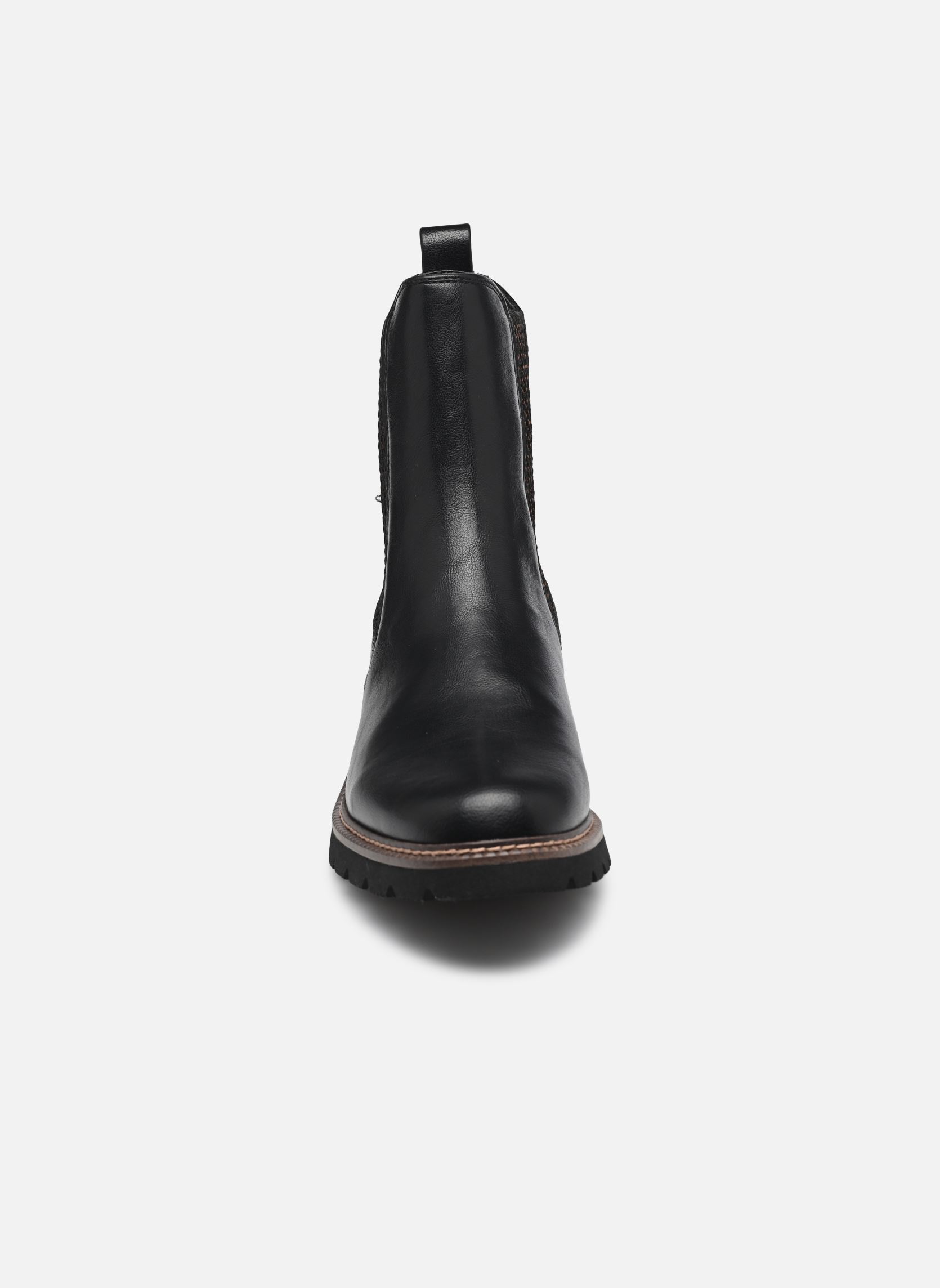 Niedrige Ankle Boots 25483-45 damen schwarz Tamaris Niedrige Ankle Boots 25483-45 damen schwarz BLACK