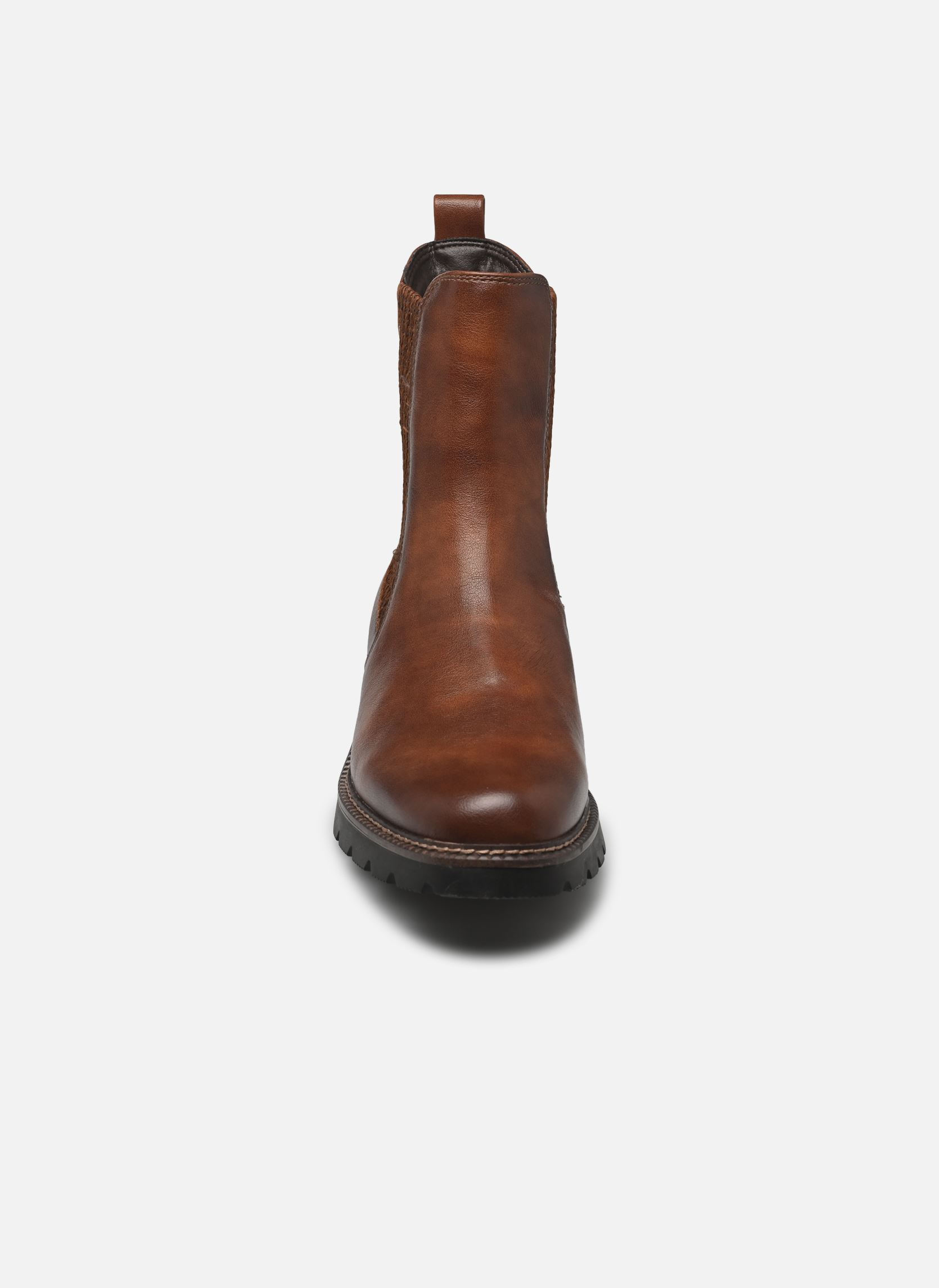 Niedrige Ankle Boots 25483-45 damen braun Tamaris Niedrige Ankle Boots 25483-45 damen braun COGNAC