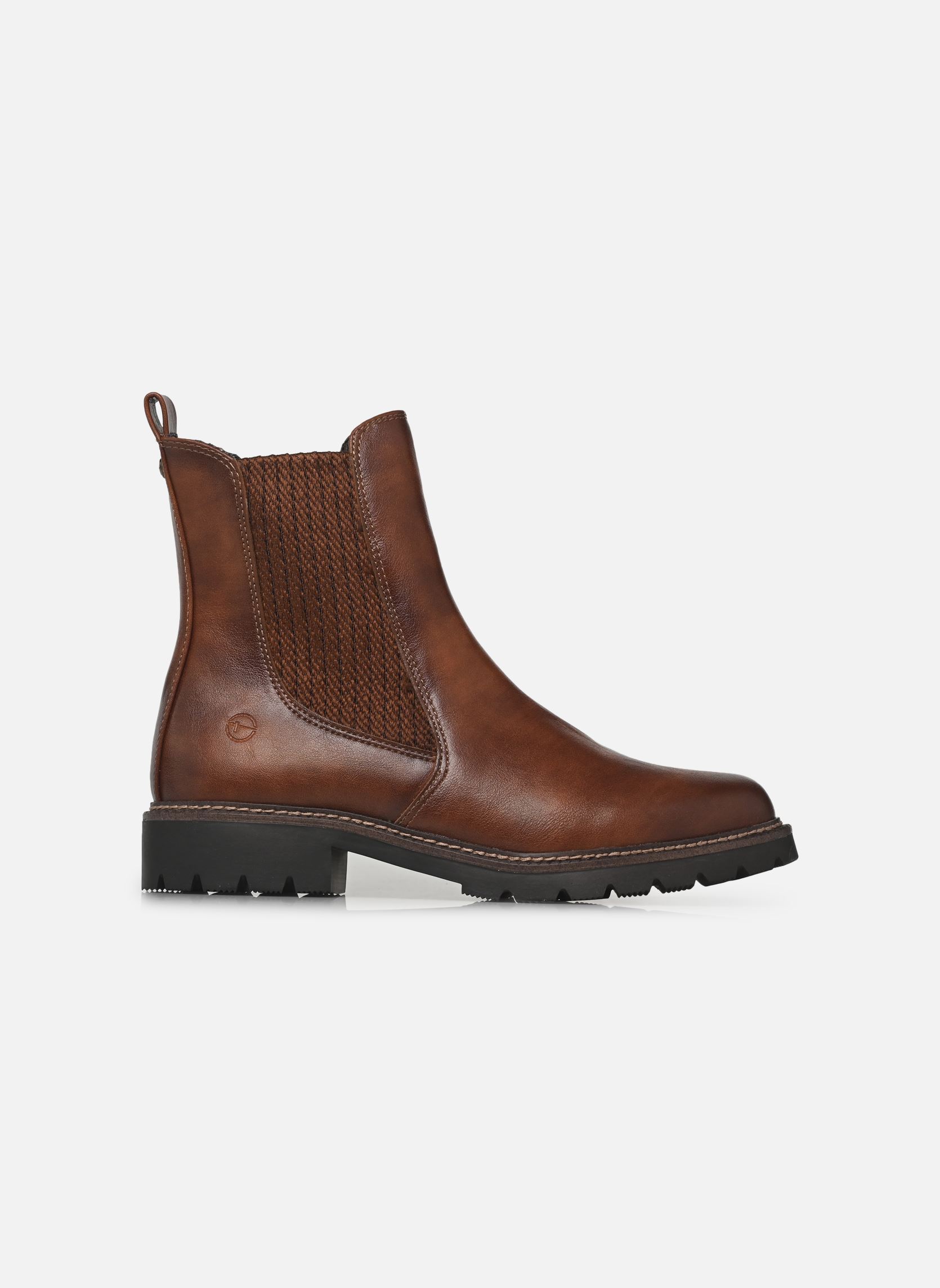 Niedrige Ankle Boots 25483-45 damen braun Tamaris Niedrige Ankle Boots 25483-45 damen braun COGNAC