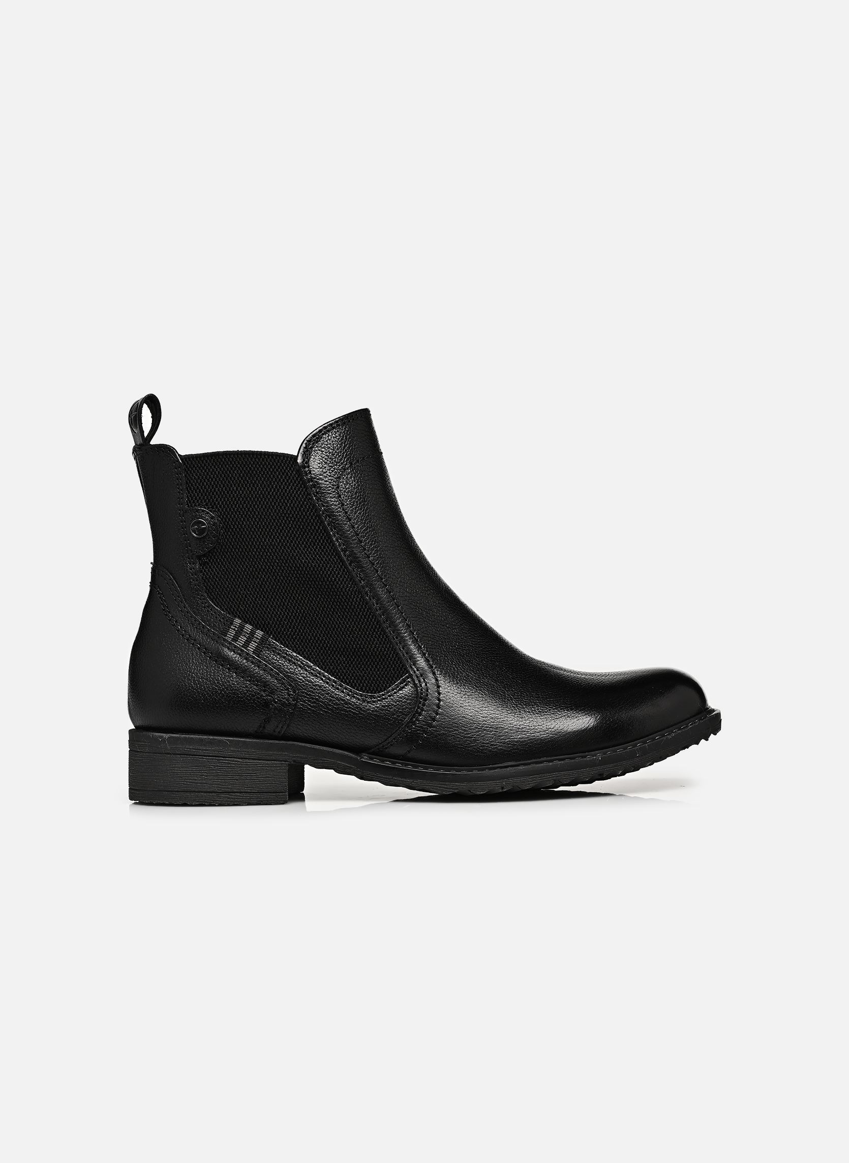 Bottines et boots 25821-45 femme noir Tamaris Bottines et boots 25821-45 femme noir BLACK LEATHER