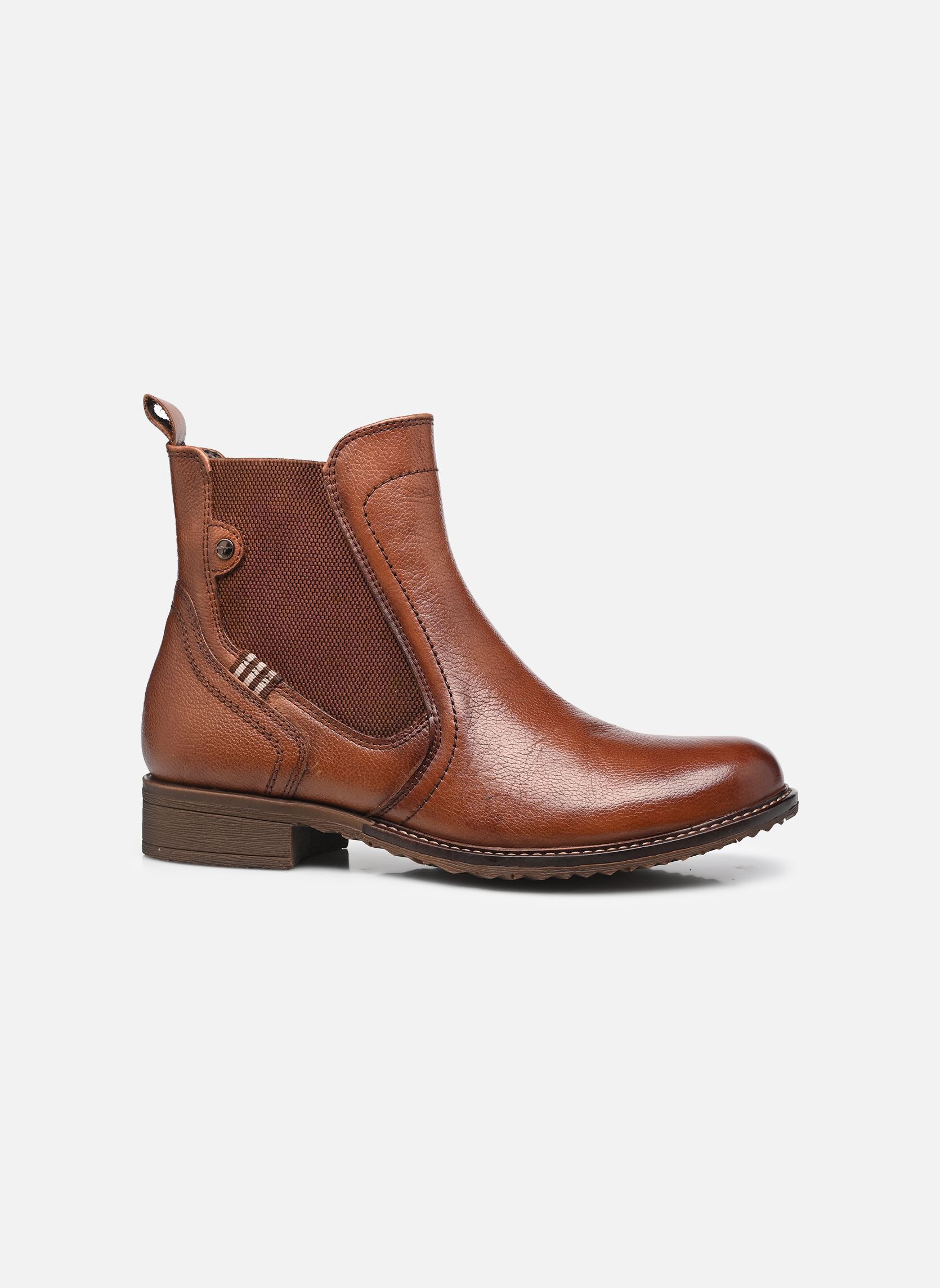 Bottines et boots 25821-45 femme marron Tamaris Bottines et boots 25821-45 femme marron COGNAC LEATHER