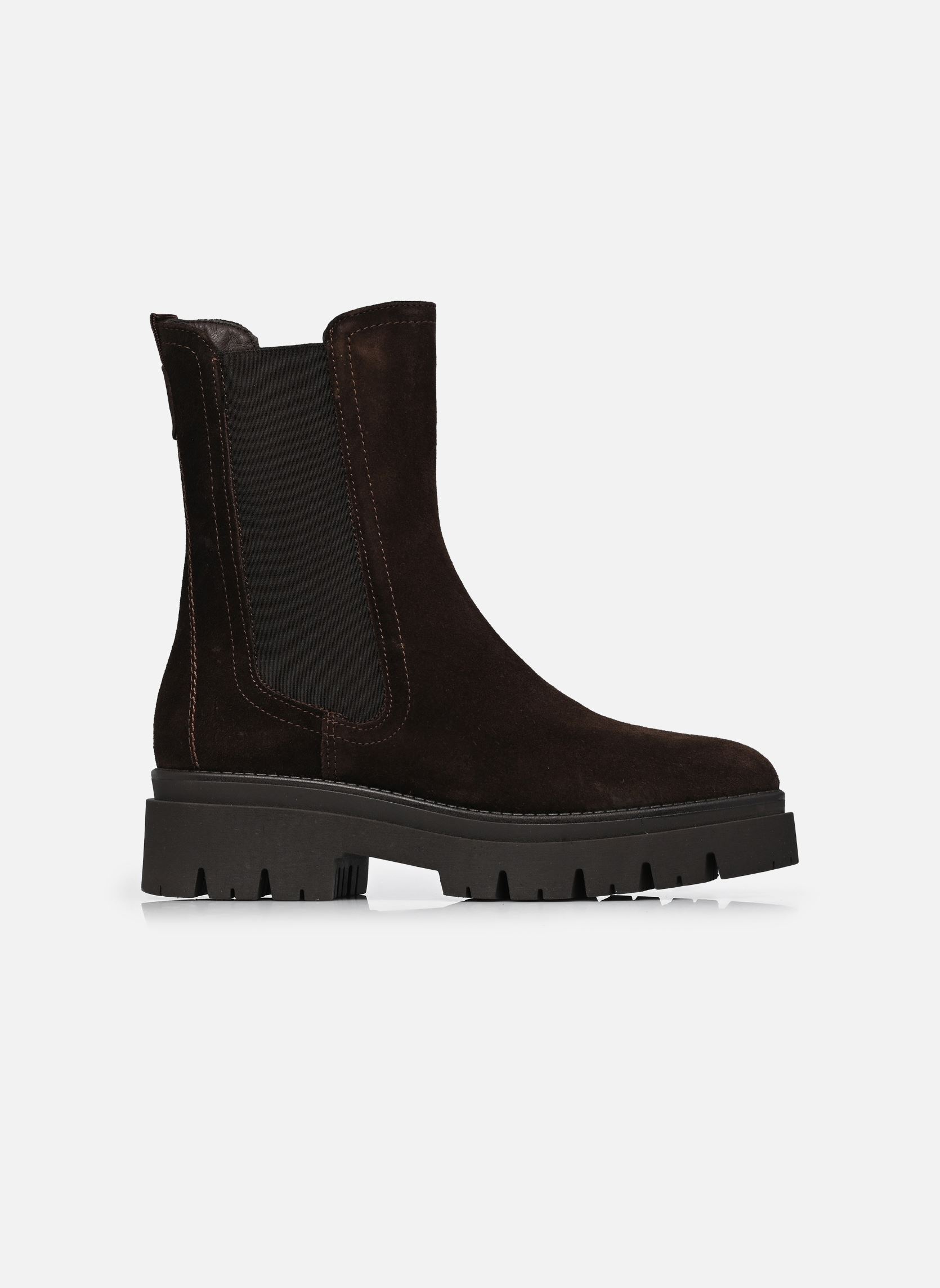 Bottines basses 25992-41 femme marron Tamaris Bottines basses 25992-41 femme marron MOCCA SUEDE
